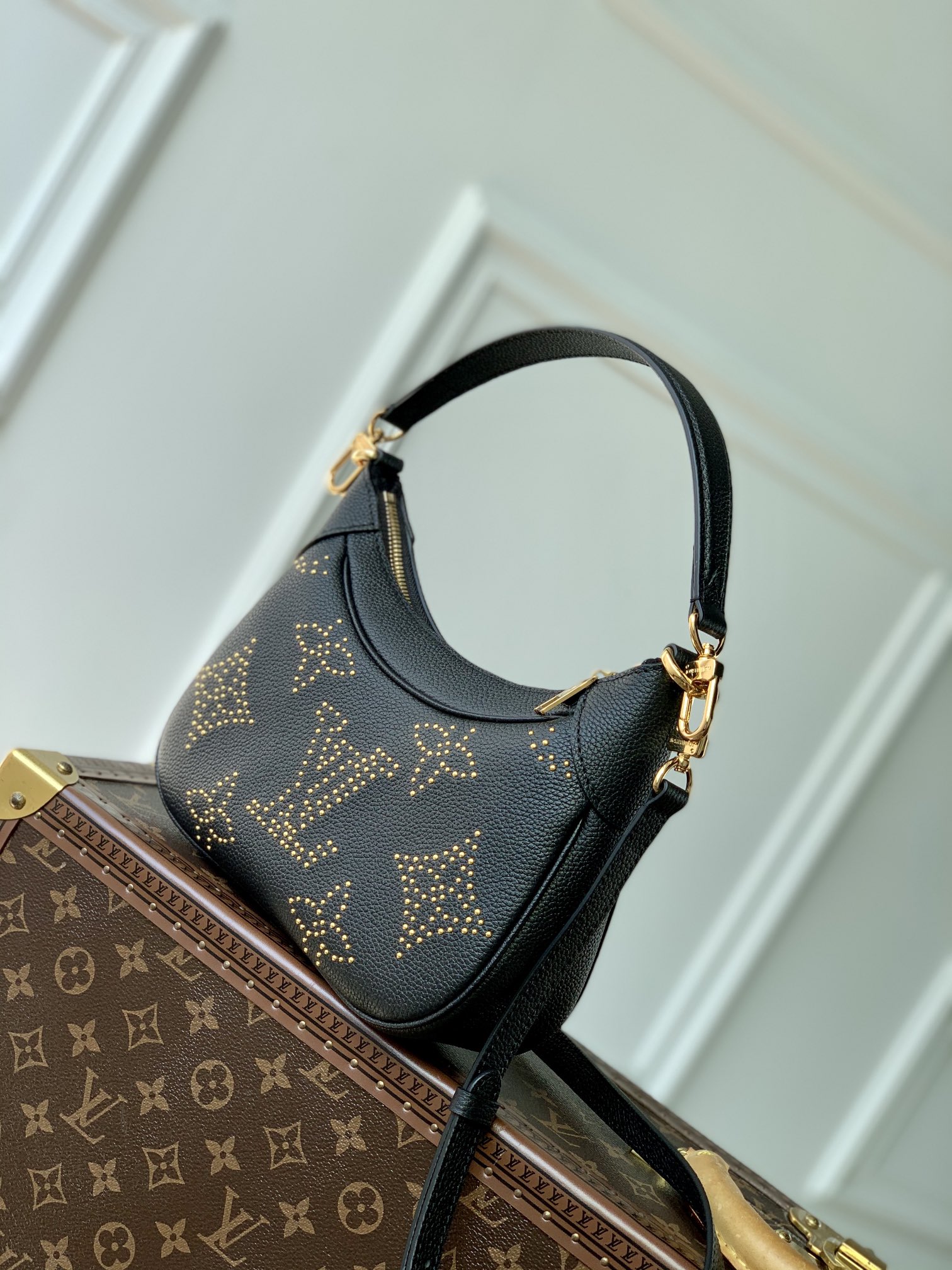 Louis Vuitton Bagatelle Handbags-M46091-22*14*9CM
