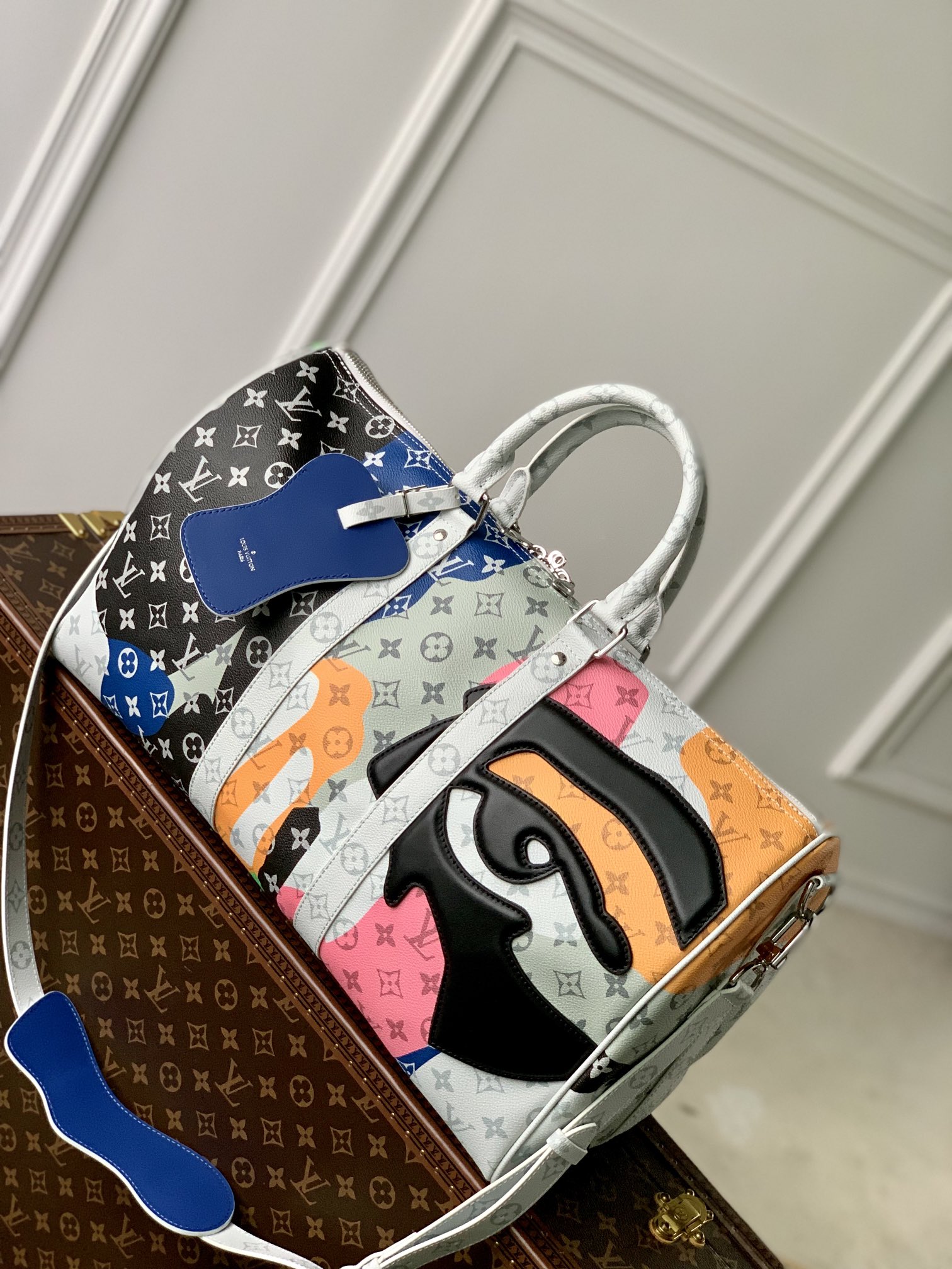 Louis Vuitton Keepall Bandoulière 45-M46377-45 × 27 × 20CM