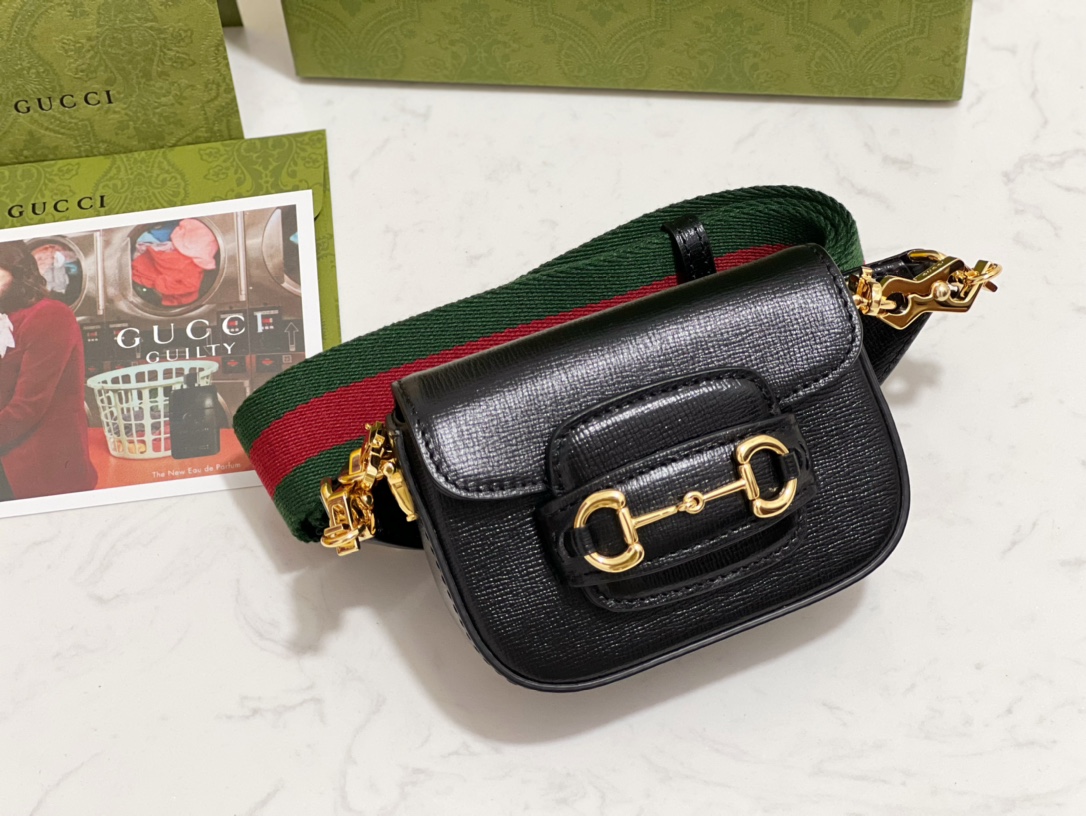 Gucci GG Horsebit 1955 Bag-12*9*4CM Gucci GG Horsebit 1955 Bag-12*9*4CM