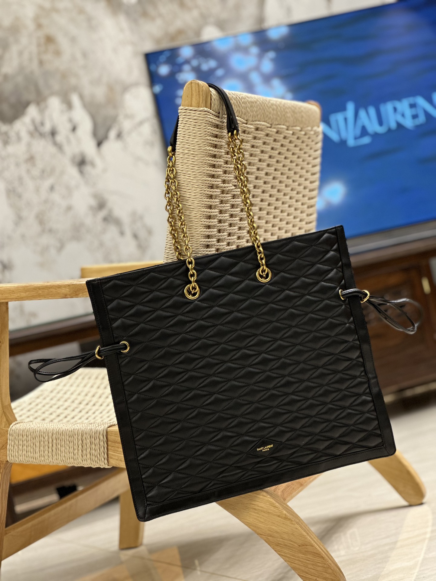 YSL LE Poxhon_ Tote Bag-42×36.5x1CM