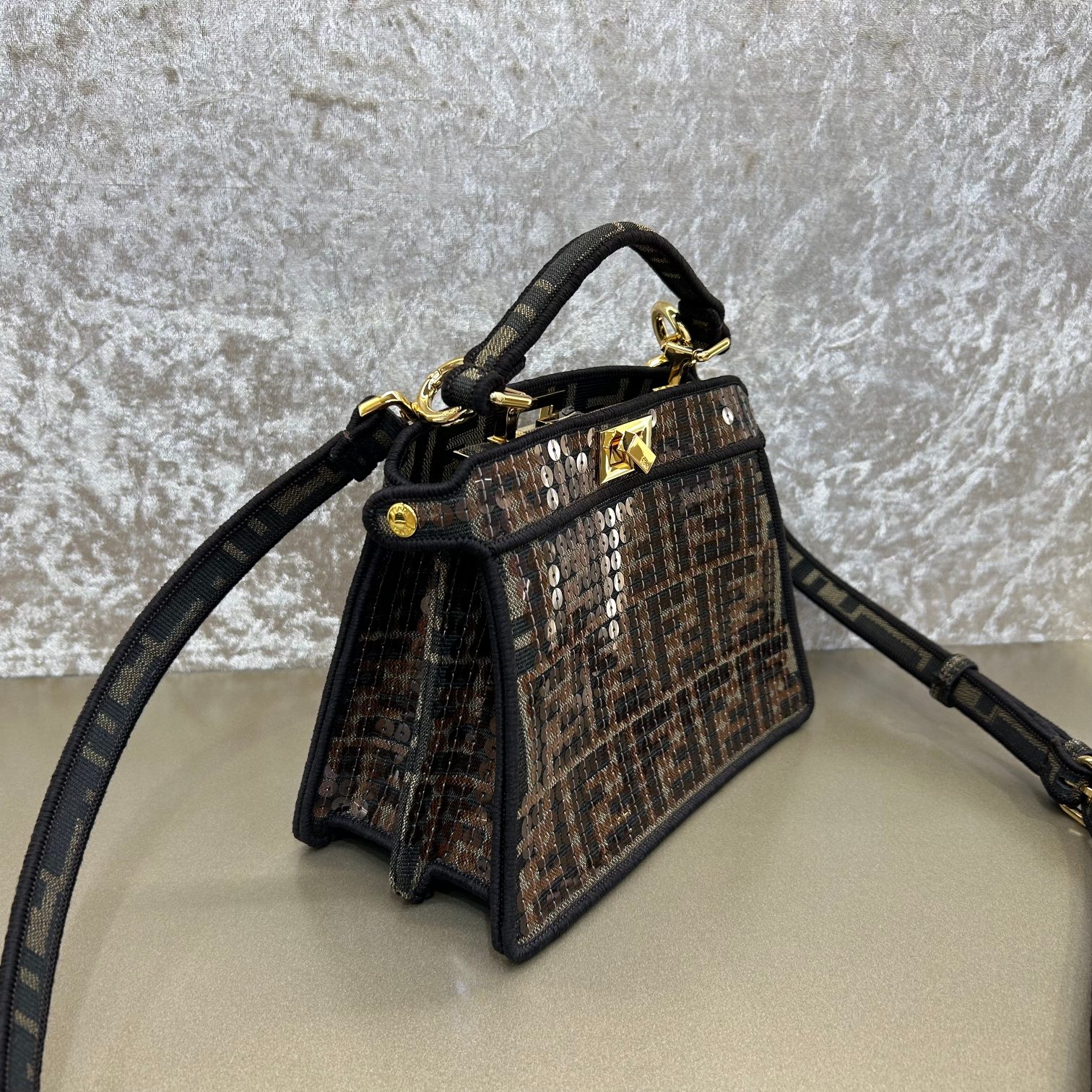 Fendi Peekaboo ISeeU-20.5x11x14CM