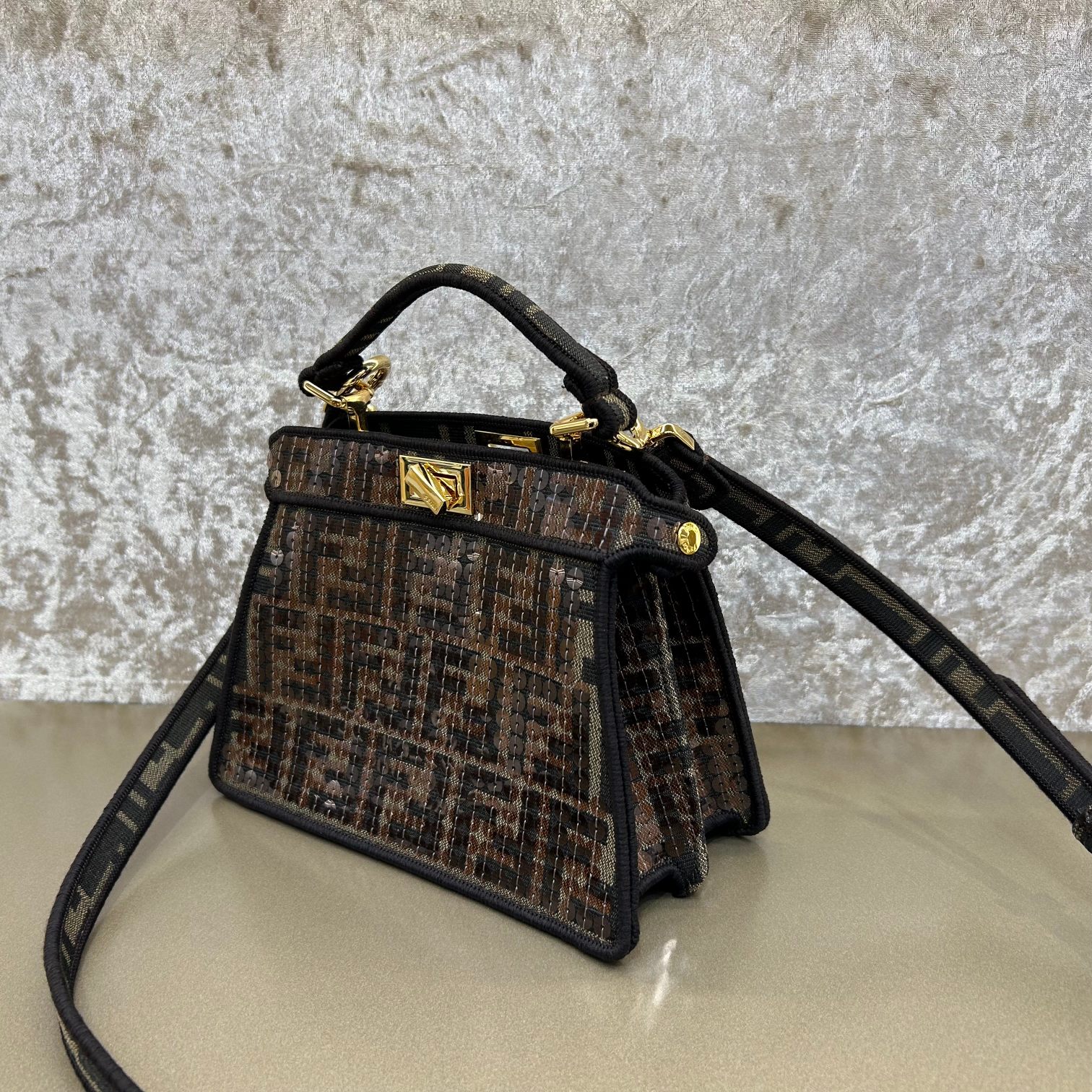Fendi Peekaboo ISeeU-20.5x11x14CM