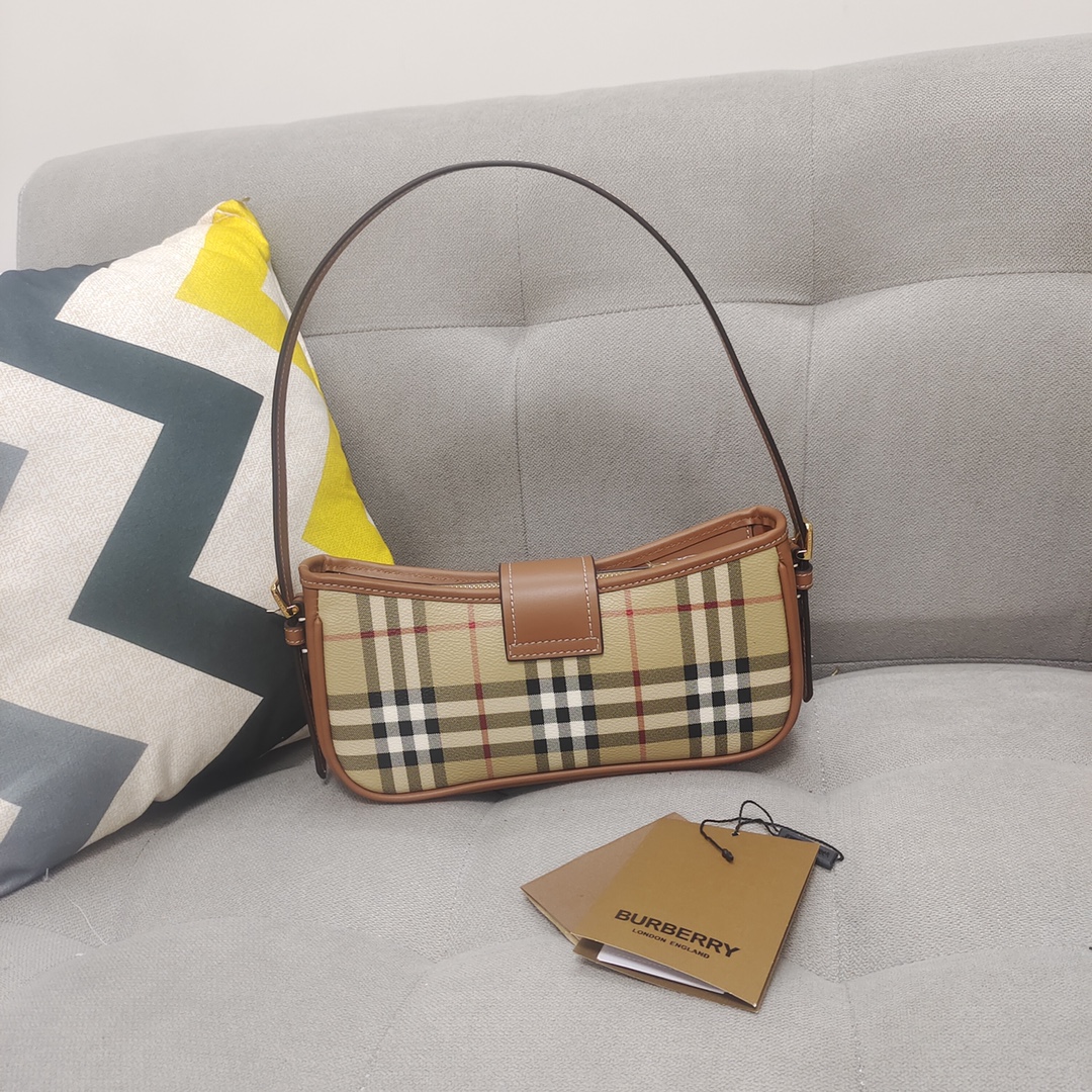 Burberry Hobo Bag-26×6×12CM