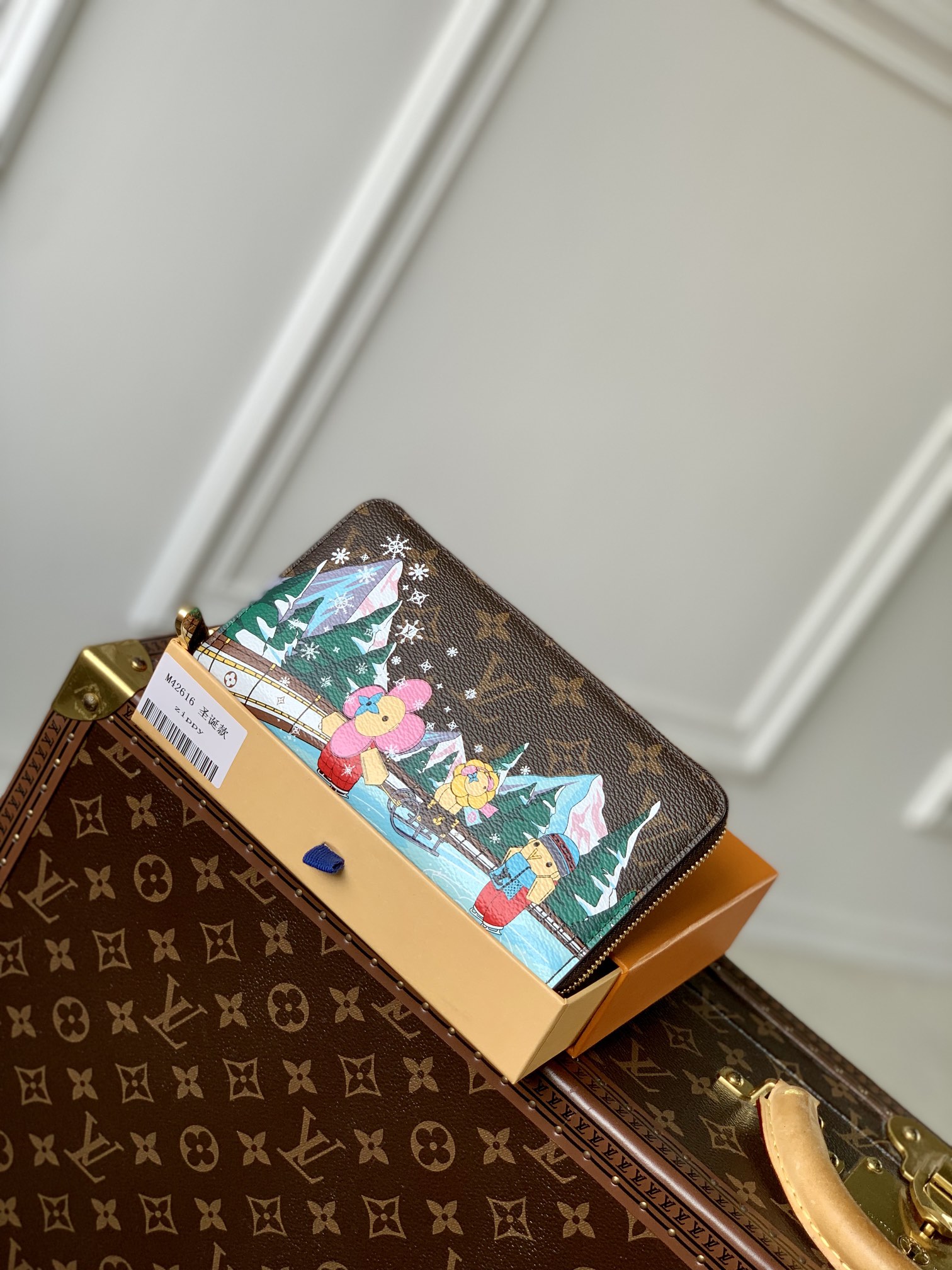 Louis Vuitton Zippy Wallet M60018-19.5 x 10.5 x 2.5CM