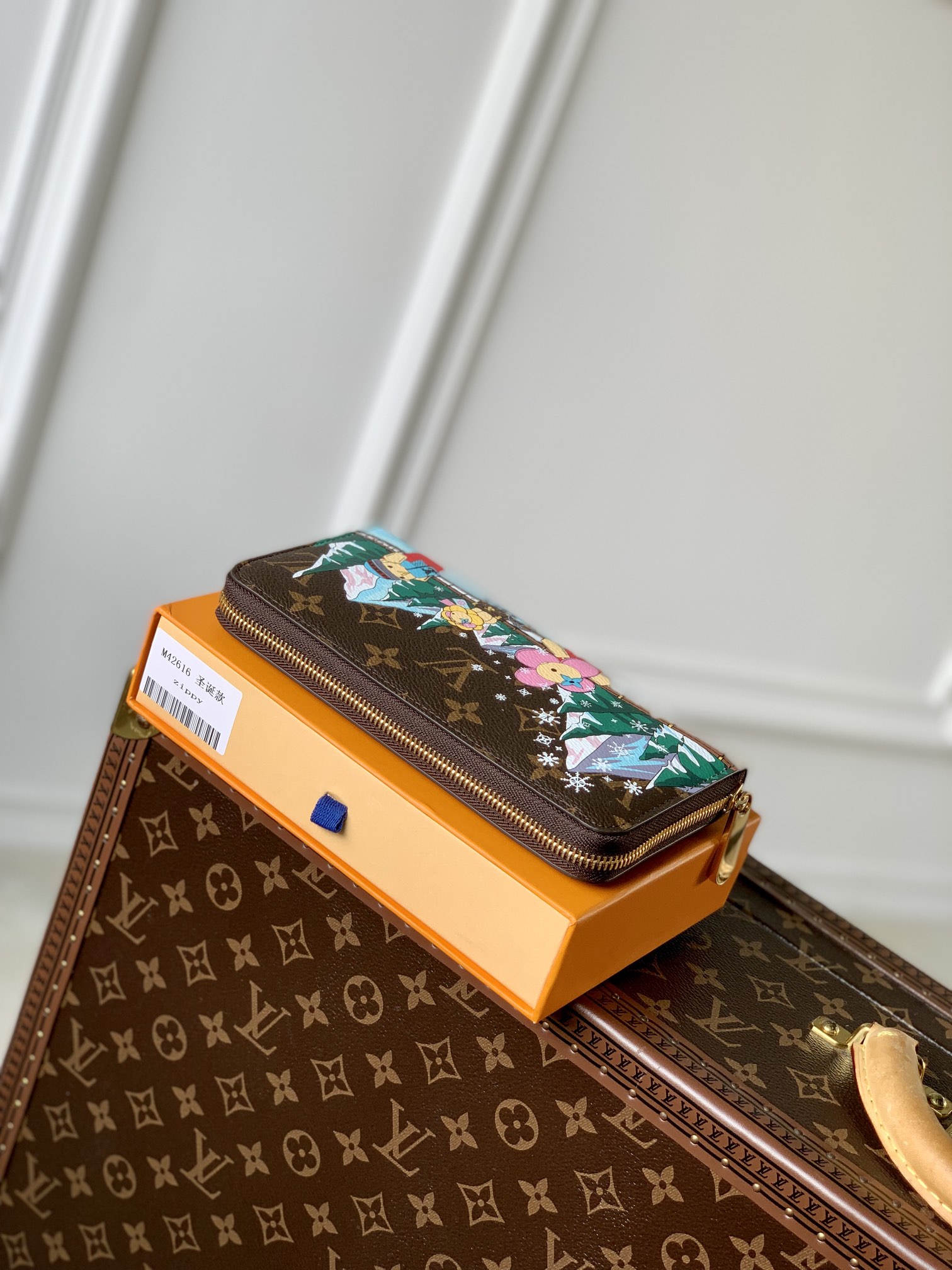 Louis Vuitton Zippy Wallet M60018-19.5 x 10.5 x 2.5CM
