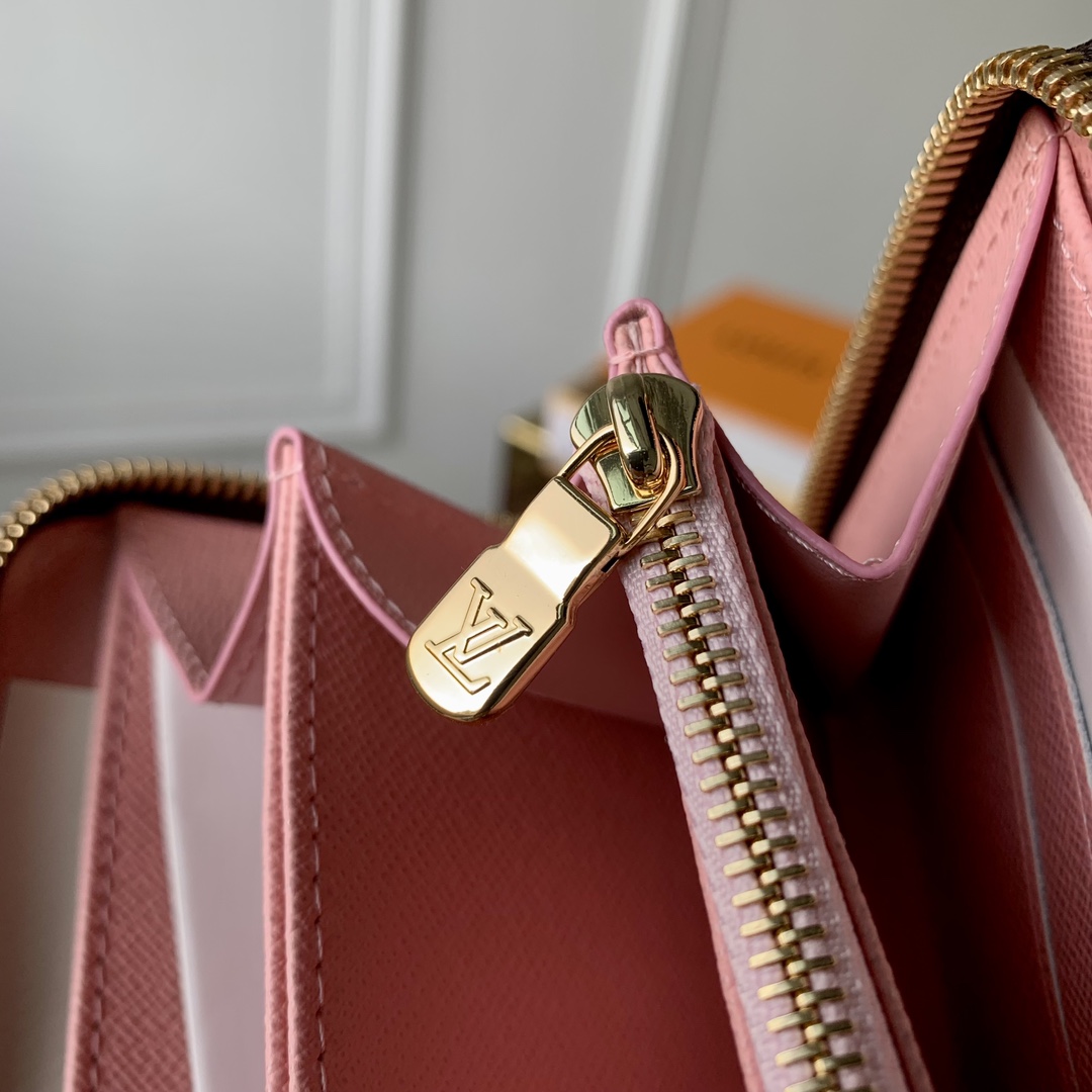 Louis Vuitton Zippy Wallet M60018-19.5 x 10.5 x 2.5CM