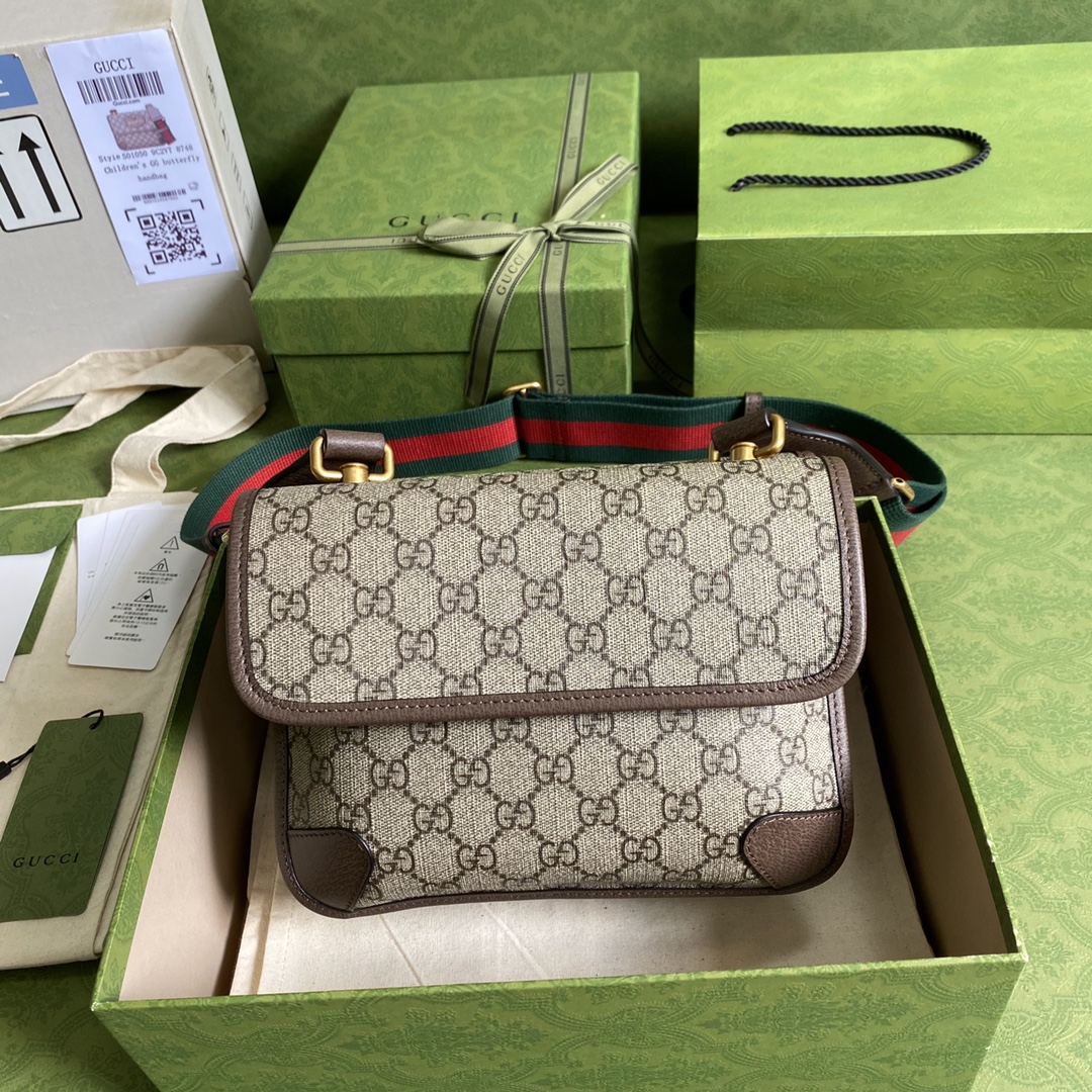 GUCCI Neo Vintage GG Supreme Belt Bag-22*16.5*4CM