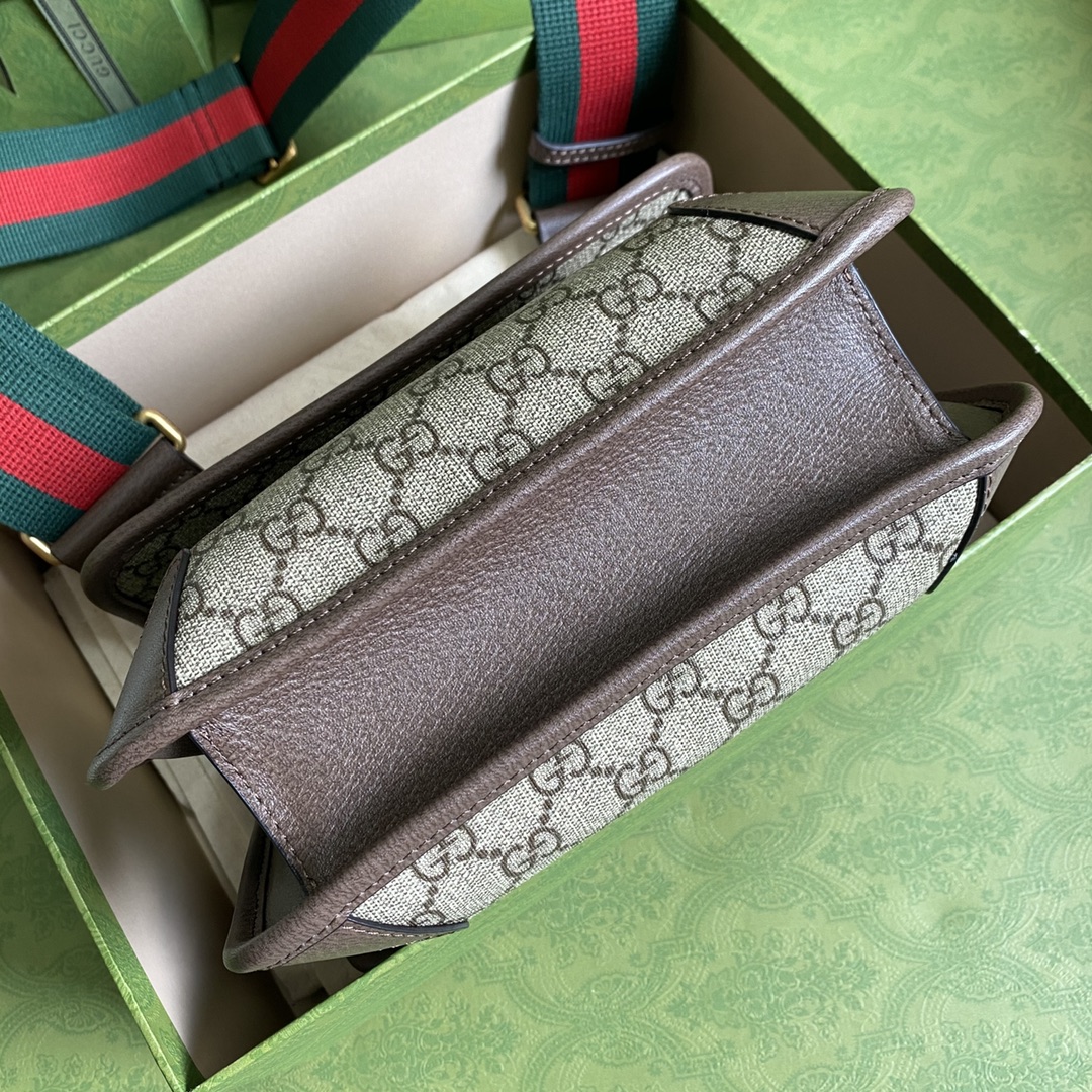 GUCCI Neo Vintage GG Supreme Belt Bag-22*16.5*4CM