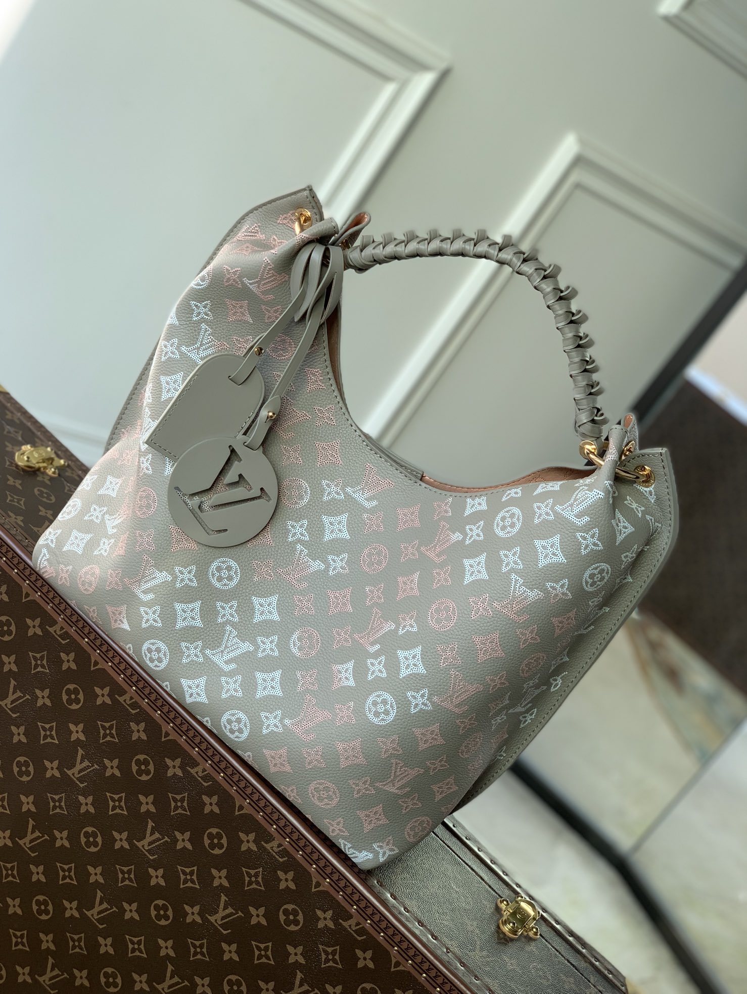 Louis Vuitton Carmel Hobo Bag-35*40*17CM