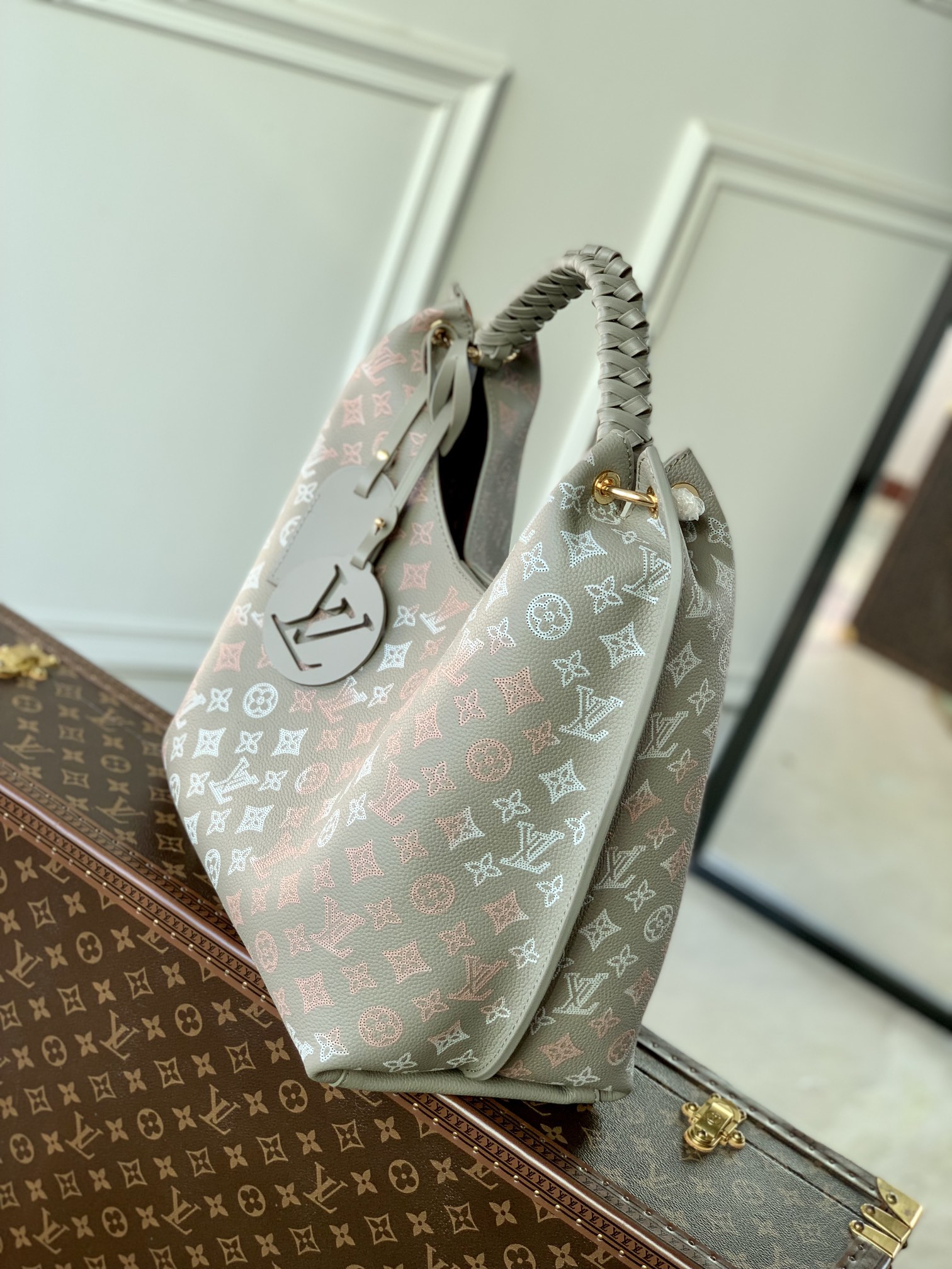 Louis Vuitton Carmel Hobo Bag-35*40*17CM Louis Vuitton Carmel Hobo Bag-35*40*17CM