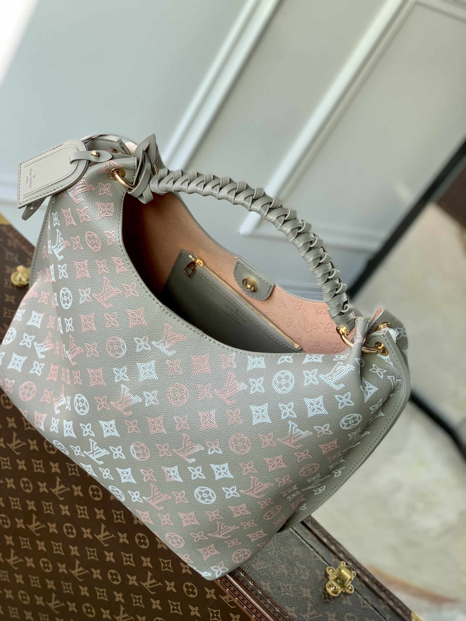 Louis Vuitton Carmel Hobo Bag-35*40*17CM Louis Vuitton Carmel Hobo Bag-35*40*17CM