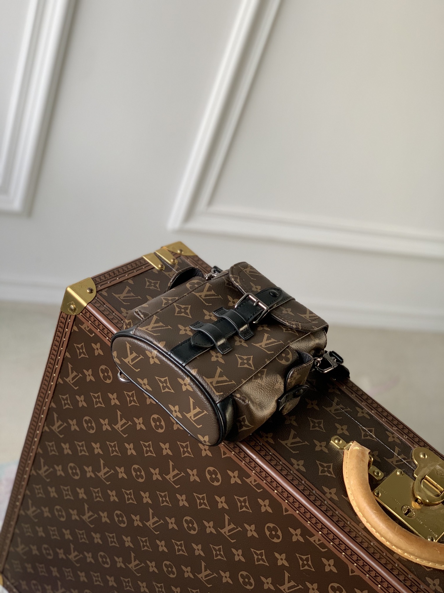 Louis Vuitton Nano Christopher Bag-14 x 19 x 6CM Louis Vuitton Nano Christopher Bag-14 x 19 x 6CM