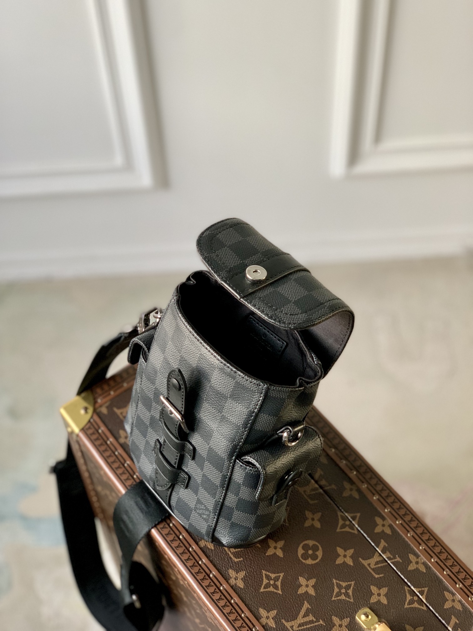 Louis Vuitton Nano Christopher Bag-14 x 19 x 6CM Louis Vuitton Nano Christopher Bag-14 x 19 x 6CM