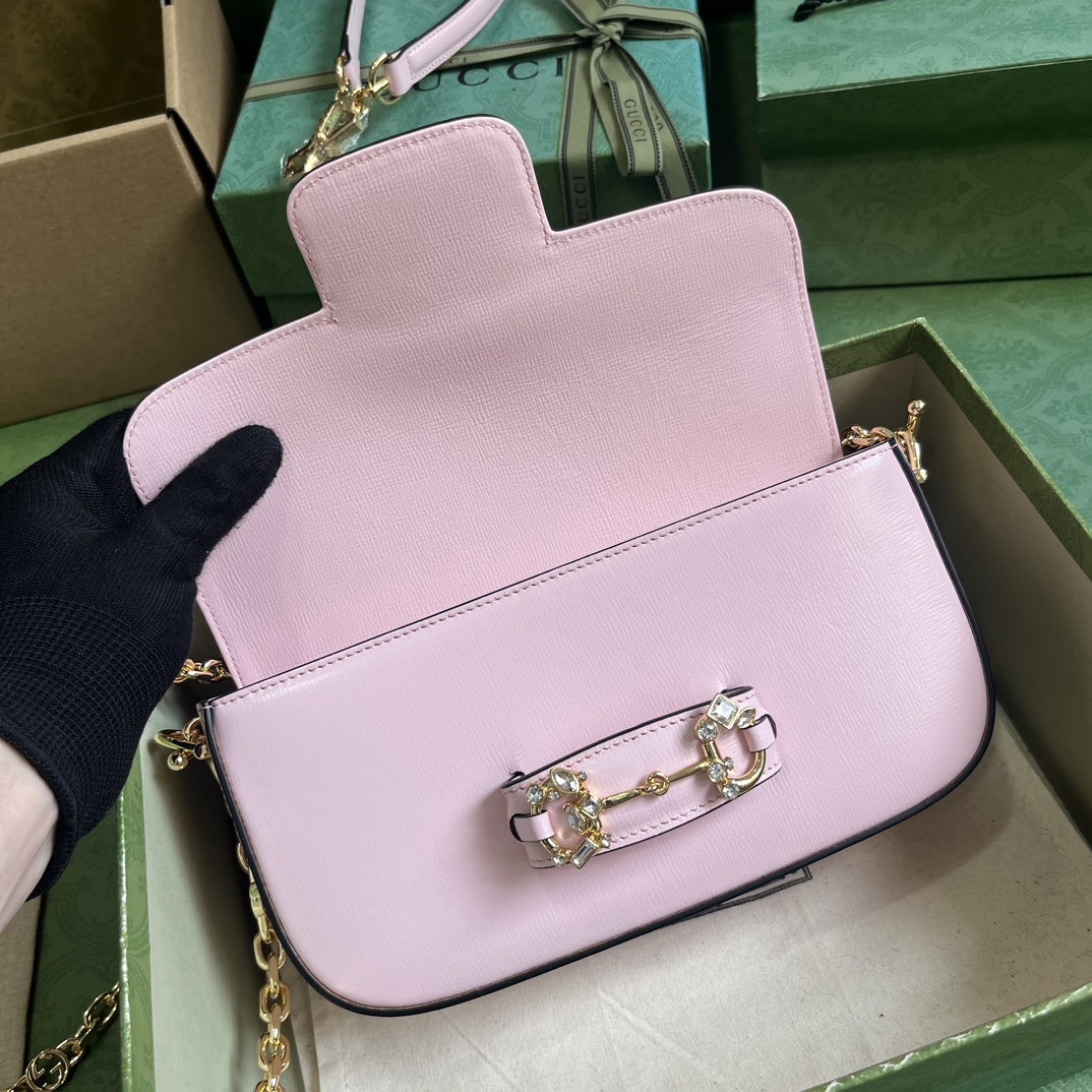 Gucci Gucci Horsebit 1955 Bag-13*24*5.5CM Gucci Gucci Horsebit 1955 Bag-13*24*5.5CM