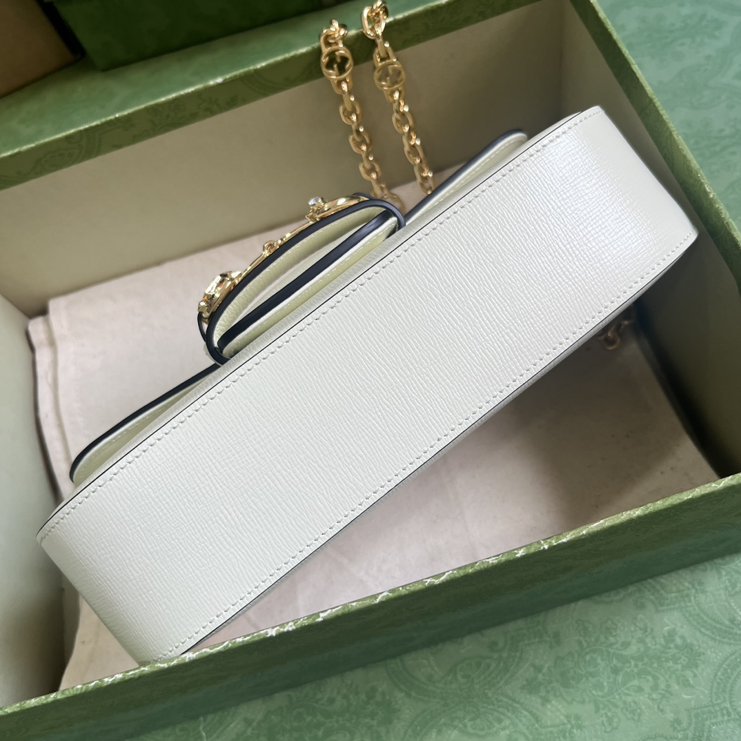 Gucci Gucci Horsebit 1955 Bag-13*24*5.5CM