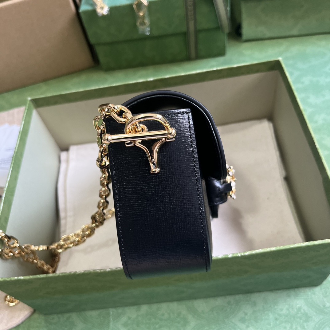 Gucci Gucci Horsebit 1955 Bag-13*24*5.5CM Gucci Gucci Horsebit 1955 Bag-13*24*5.5CM
