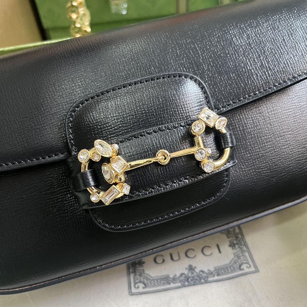 Gucci Gucci Horsebit 1955 Bag-13*24*5.5CM Gucci Gucci Horsebit 1955 Bag-13*24*5.5CM