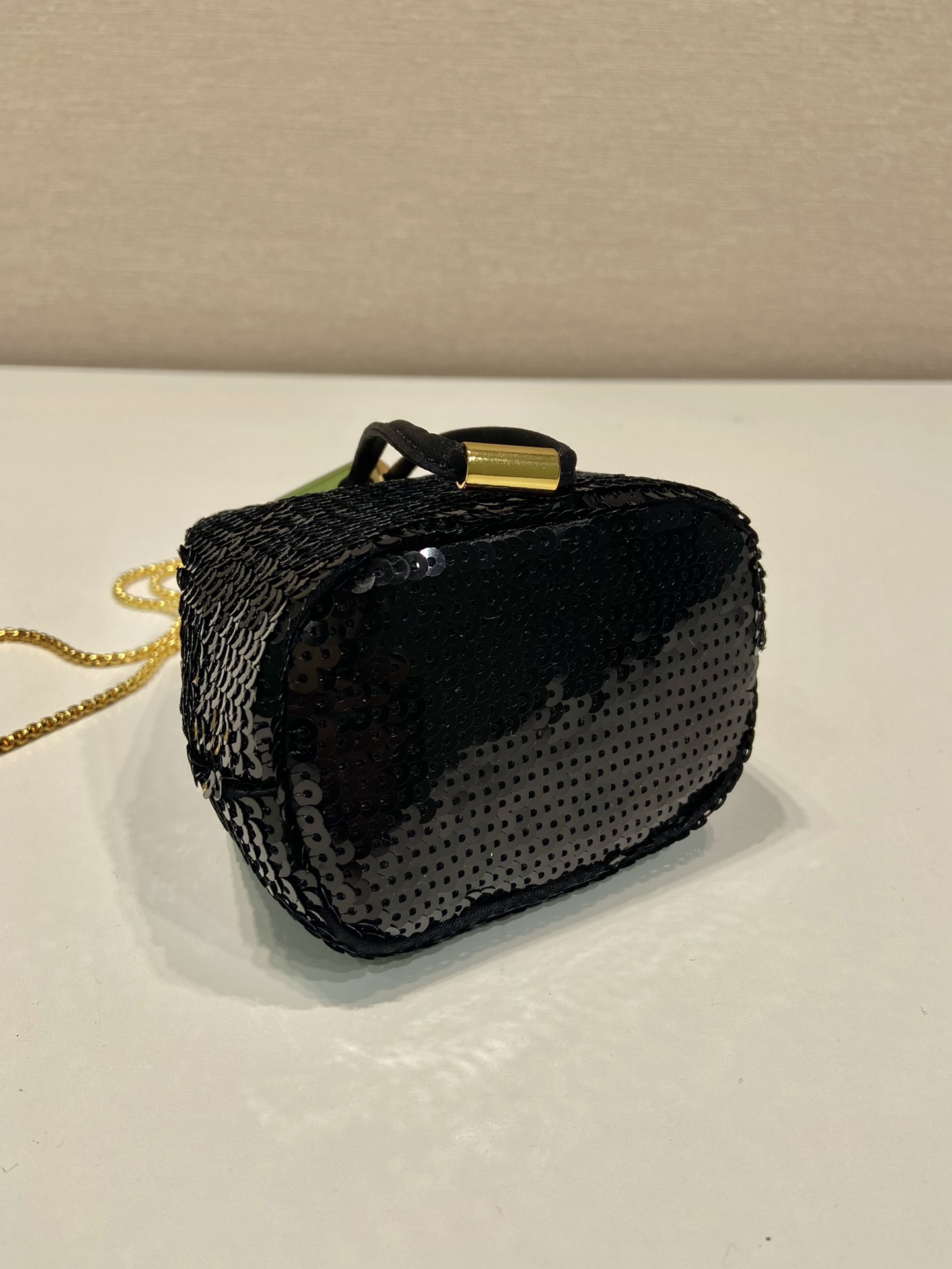Prada Sequin Bucket 1NR016 Bag-10*12*7CM