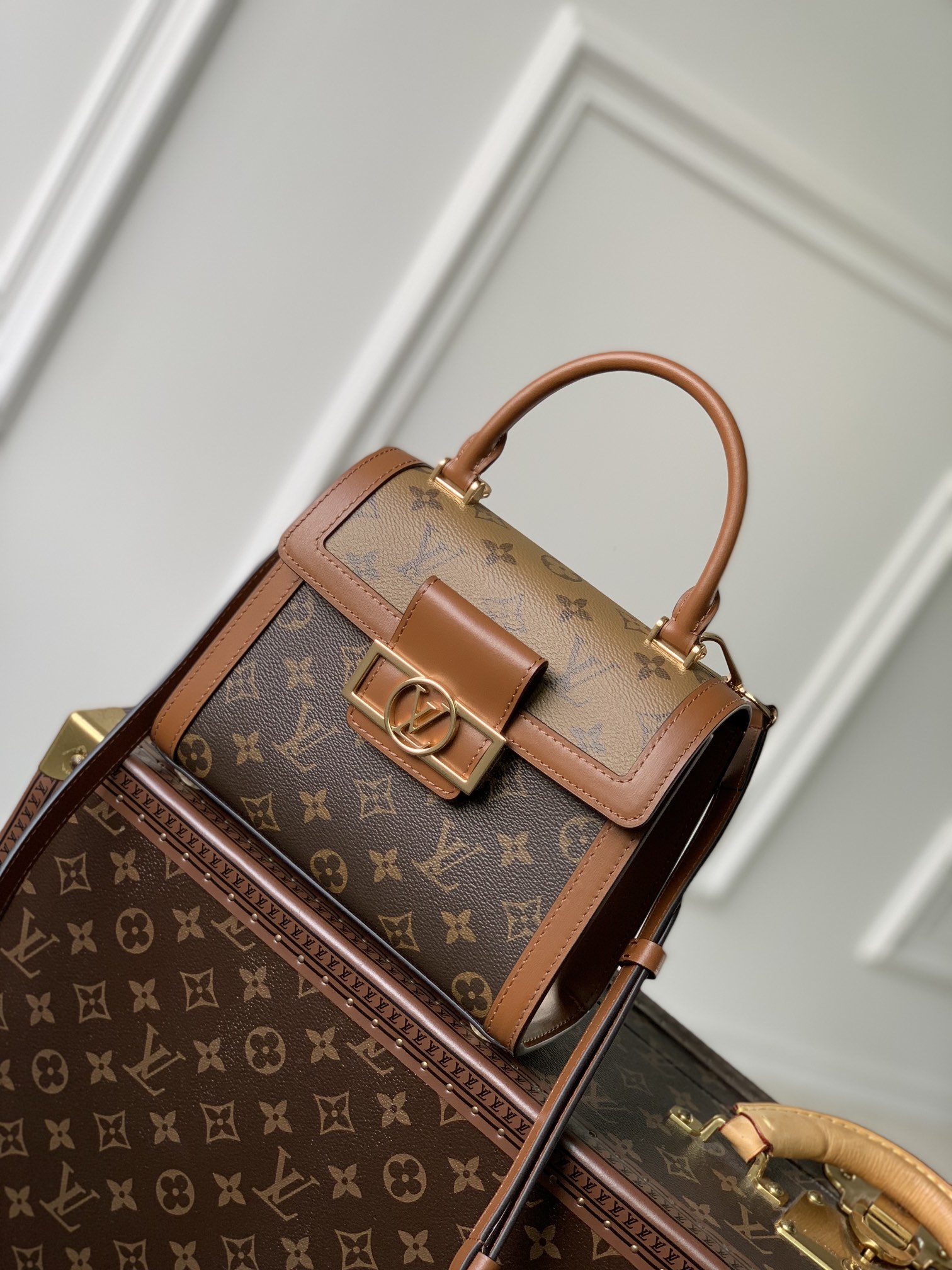 Louis Vuitton Dauphine Capitale Bag-17.5*17.5*9CM