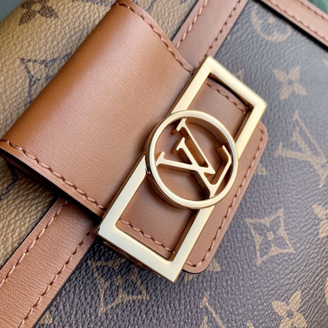 Louis Vuitton Dauphine Capitale Bag-17.5*17.5*9CM Louis Vuitton Dauphine Capitale Bag-17.5*17.5*9CM