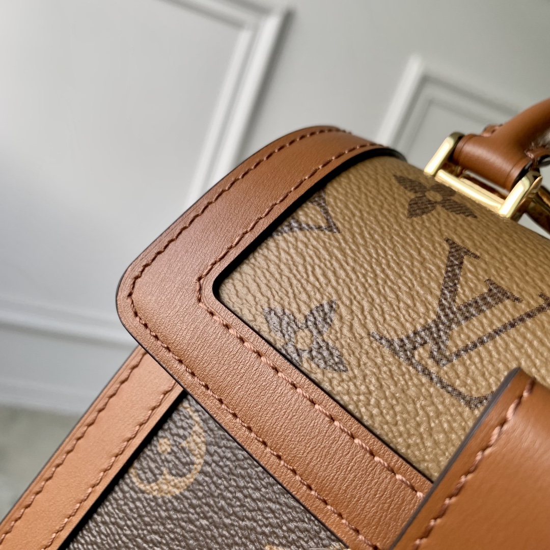Louis Vuitton Dauphine Capitale Bag-17.5*17.5*9CM Louis Vuitton Dauphine Capitale Bag-17.5*17.5*9CM
