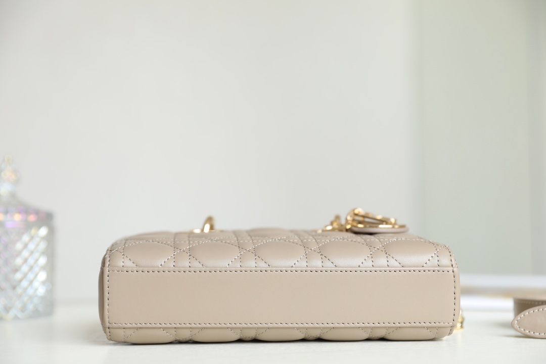 Diro D-Joy Bag(Beige Color)-22.5*6*11.5CM