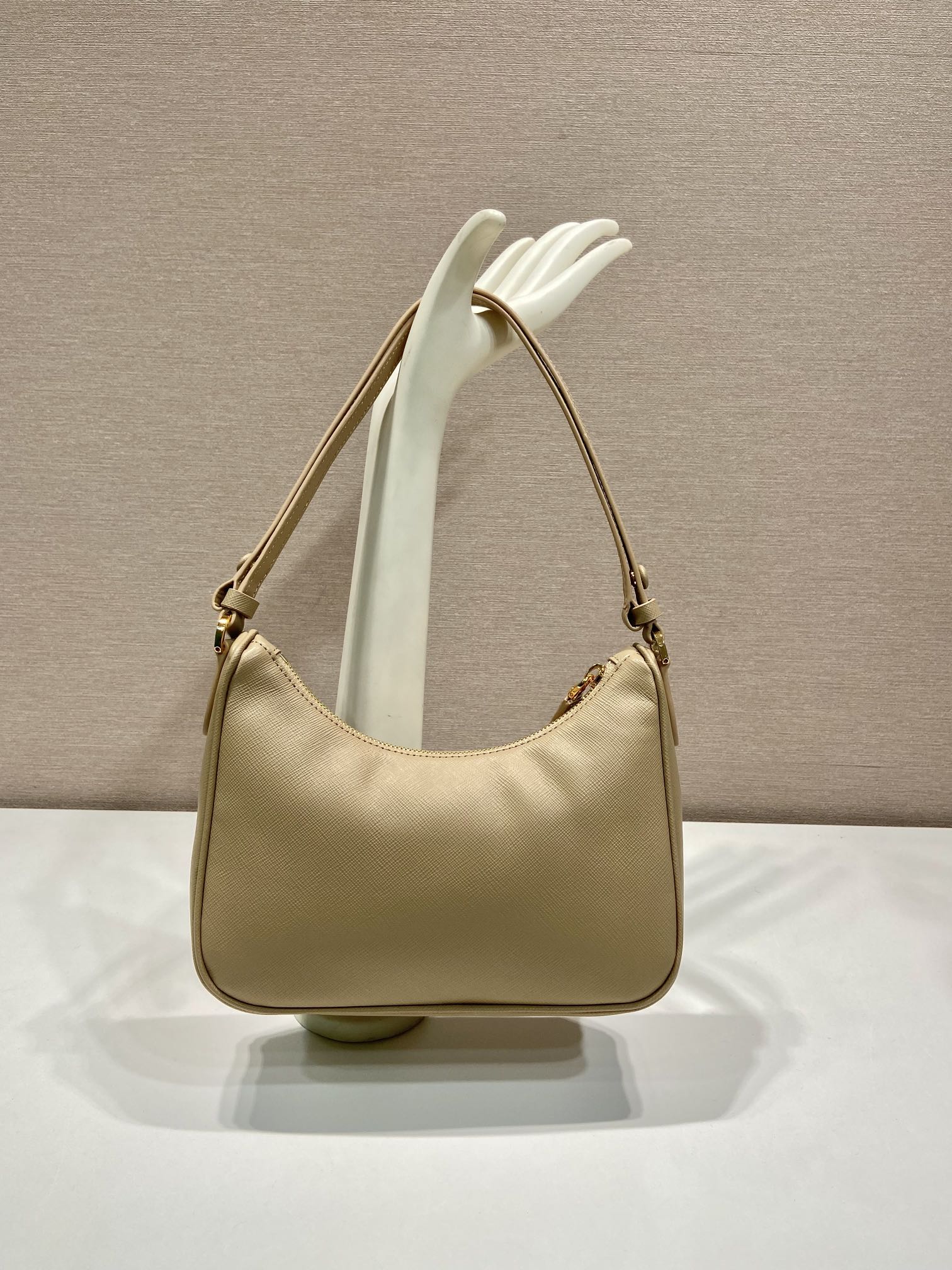 Prada Nylon 1BC204B Hobo Bag-23*17*6.5CM