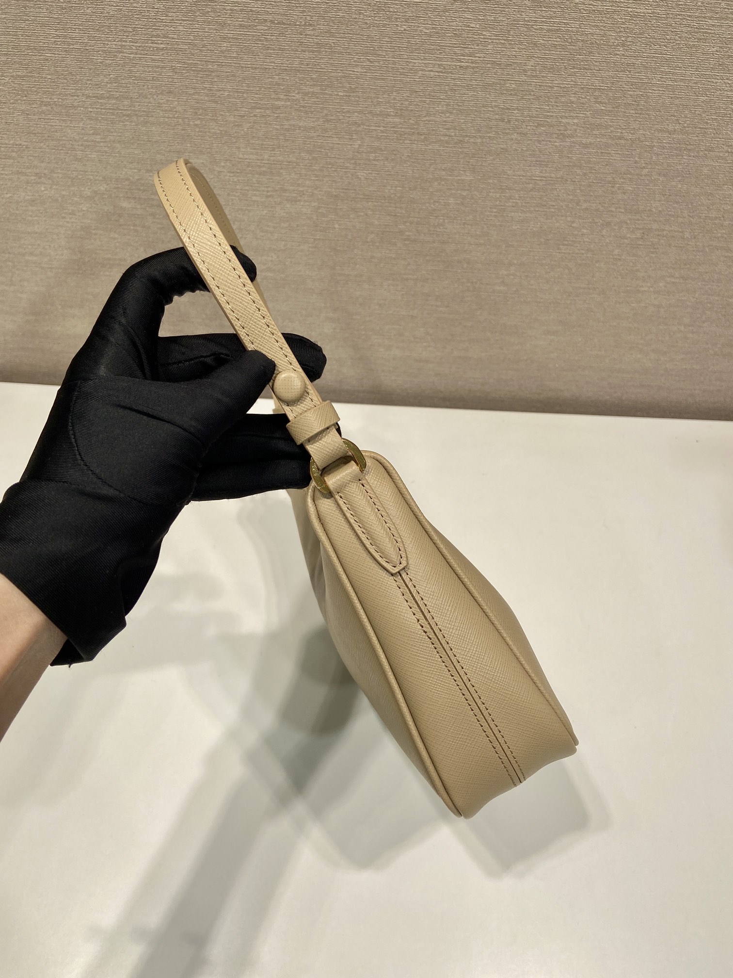 Prada Nylon 1BC204B Hobo Bag-23*17*6.5CM