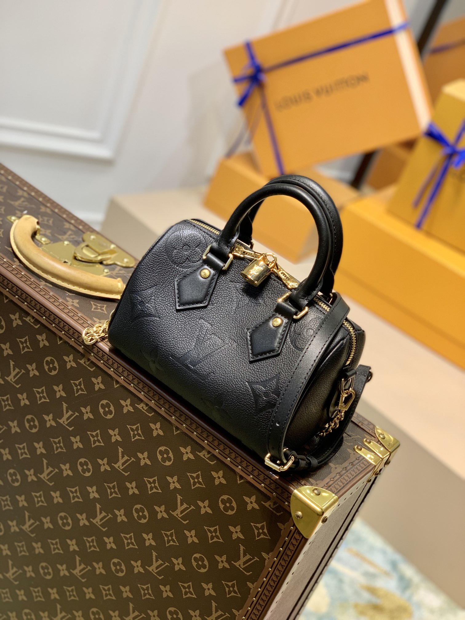 Louis Vuitton Speedy Bandoulière 20 -M58953-20*13.5*12CM