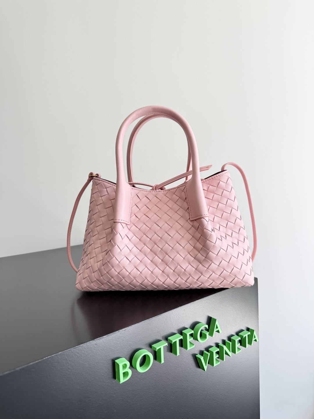 Bottega Veneta Burgundy Pinacoteca Reversible Tote -24*15*12CM