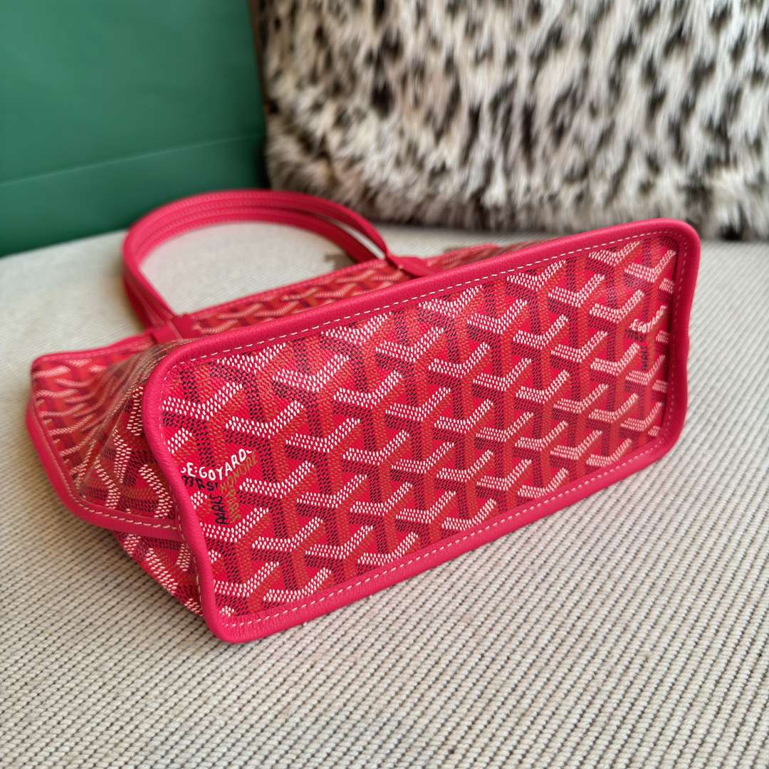 Goyard Fuchsia Pink Reversible St. Louis Tote Bag-20.5X9X20CM