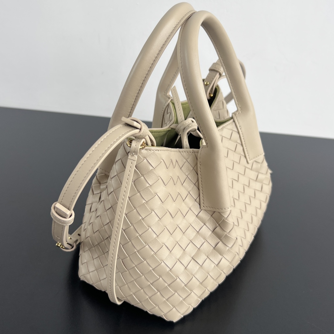 Bottega Veneta Burgundy Pinacoteca Reversible Tote -24*15*12CM