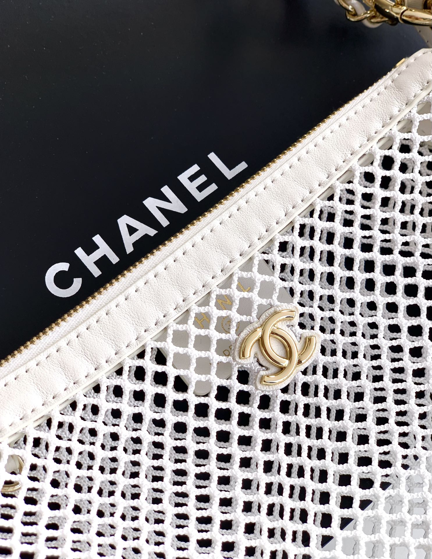 Ch@nel 2025SS Clutch With Chain Bag-15x22x6CM