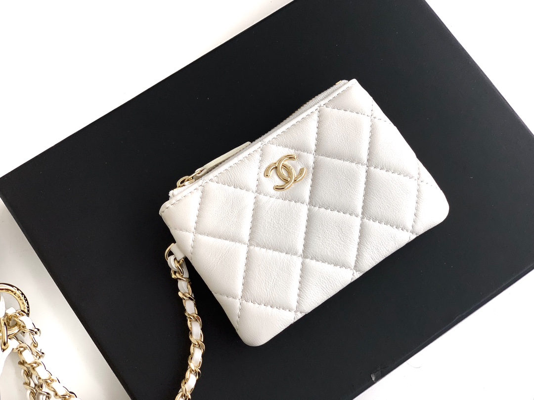 Ch@nel 2025SS Clutch With Chain Bag-15x22x6CM