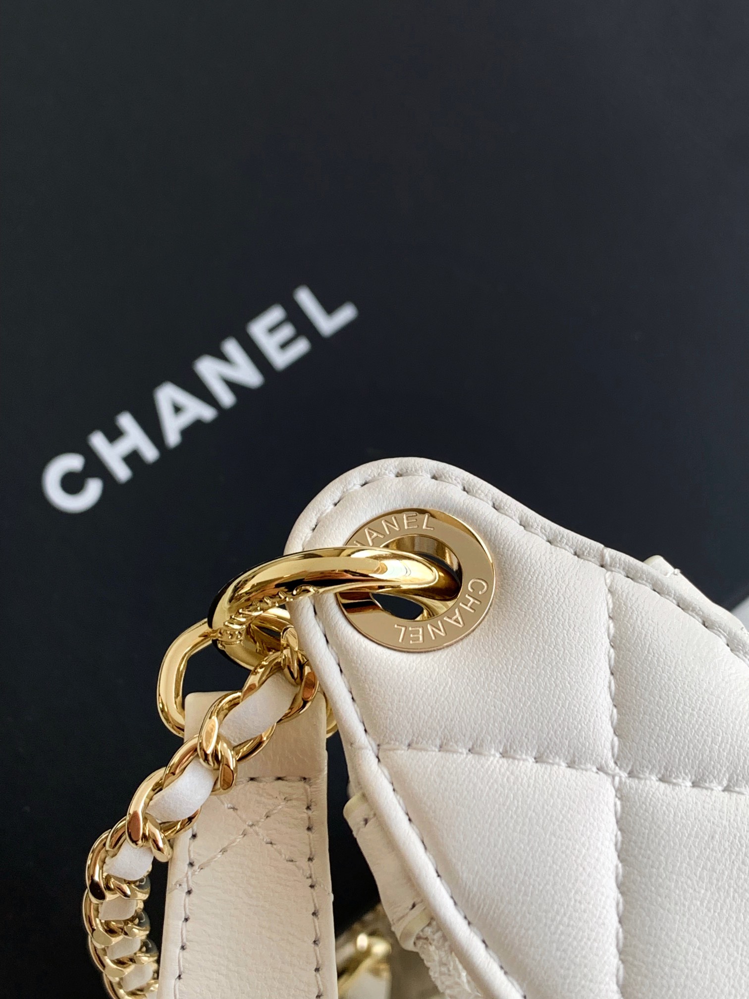 Ch@nel 2025SS Clutch With Chain Bag-15x22x6CM