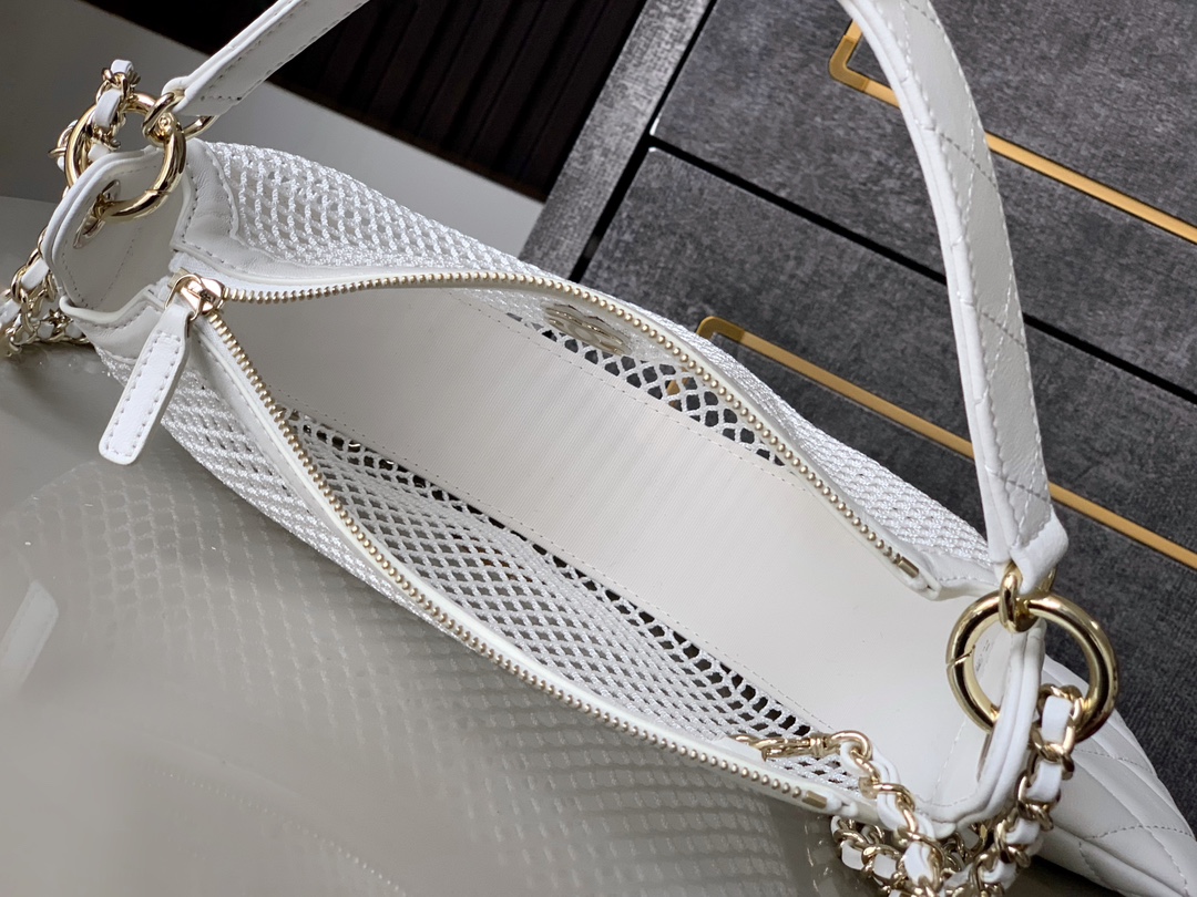 Ch@nel 2025SS Clutch With Chain Bag-15x22x6CM