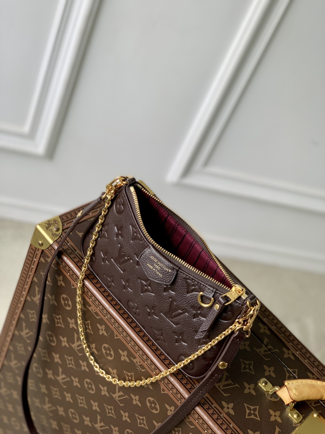 Louis Vuitton Easy Pouch On Strap-19×11.5x3CM