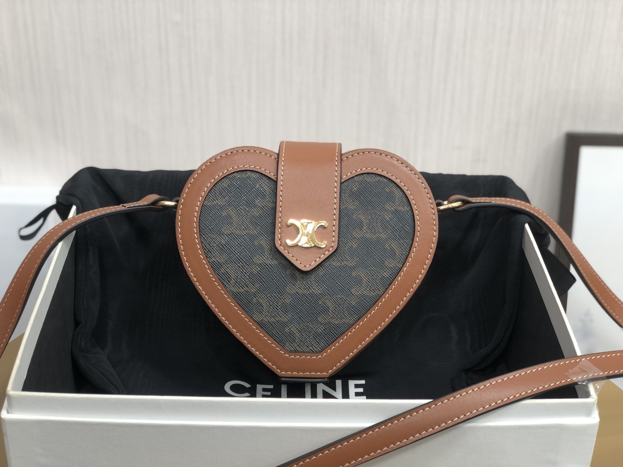 Celina Tambour Bag-15*12* 7CM