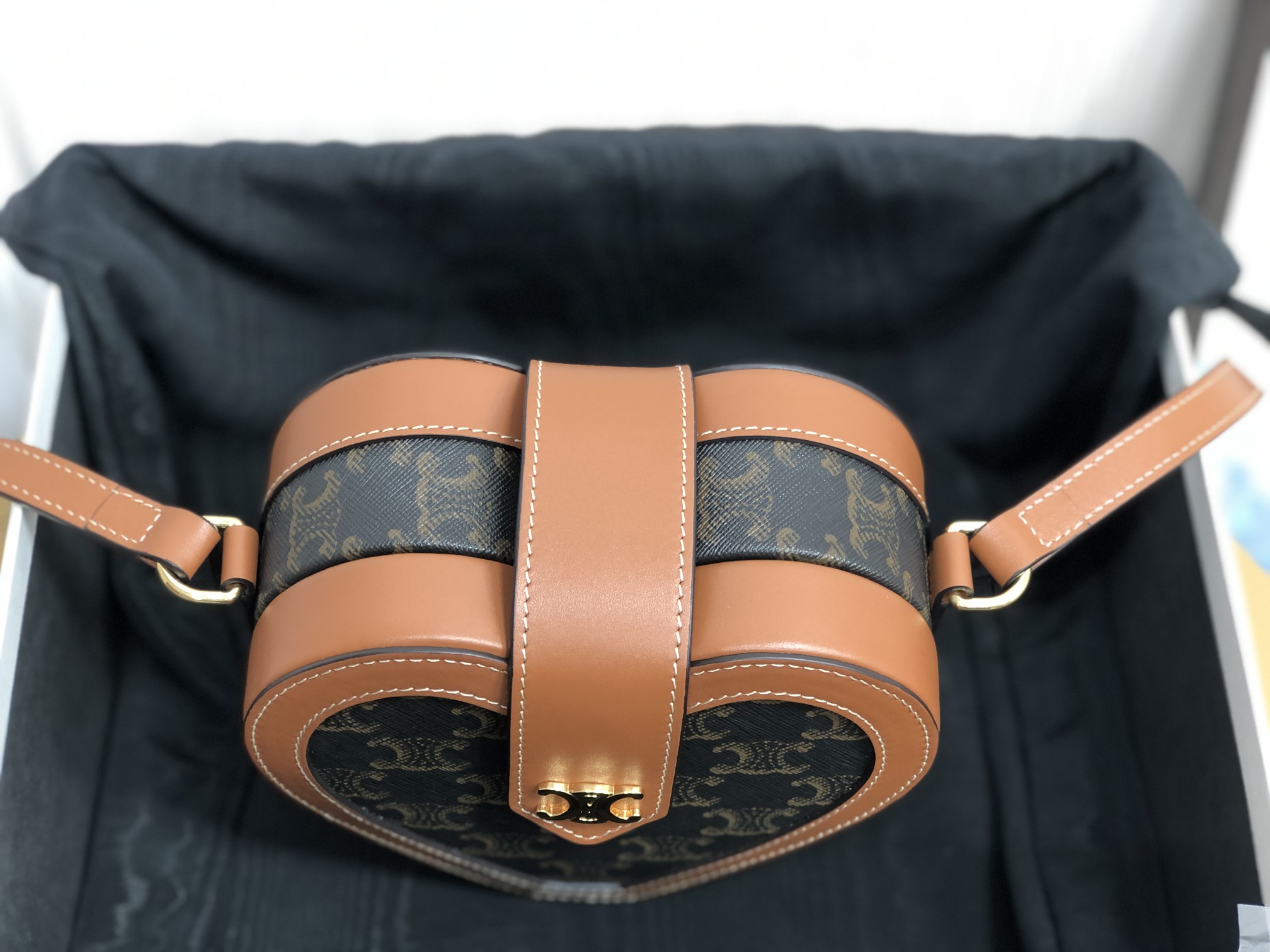 Celina Tambour Bag-15*12* 7CM