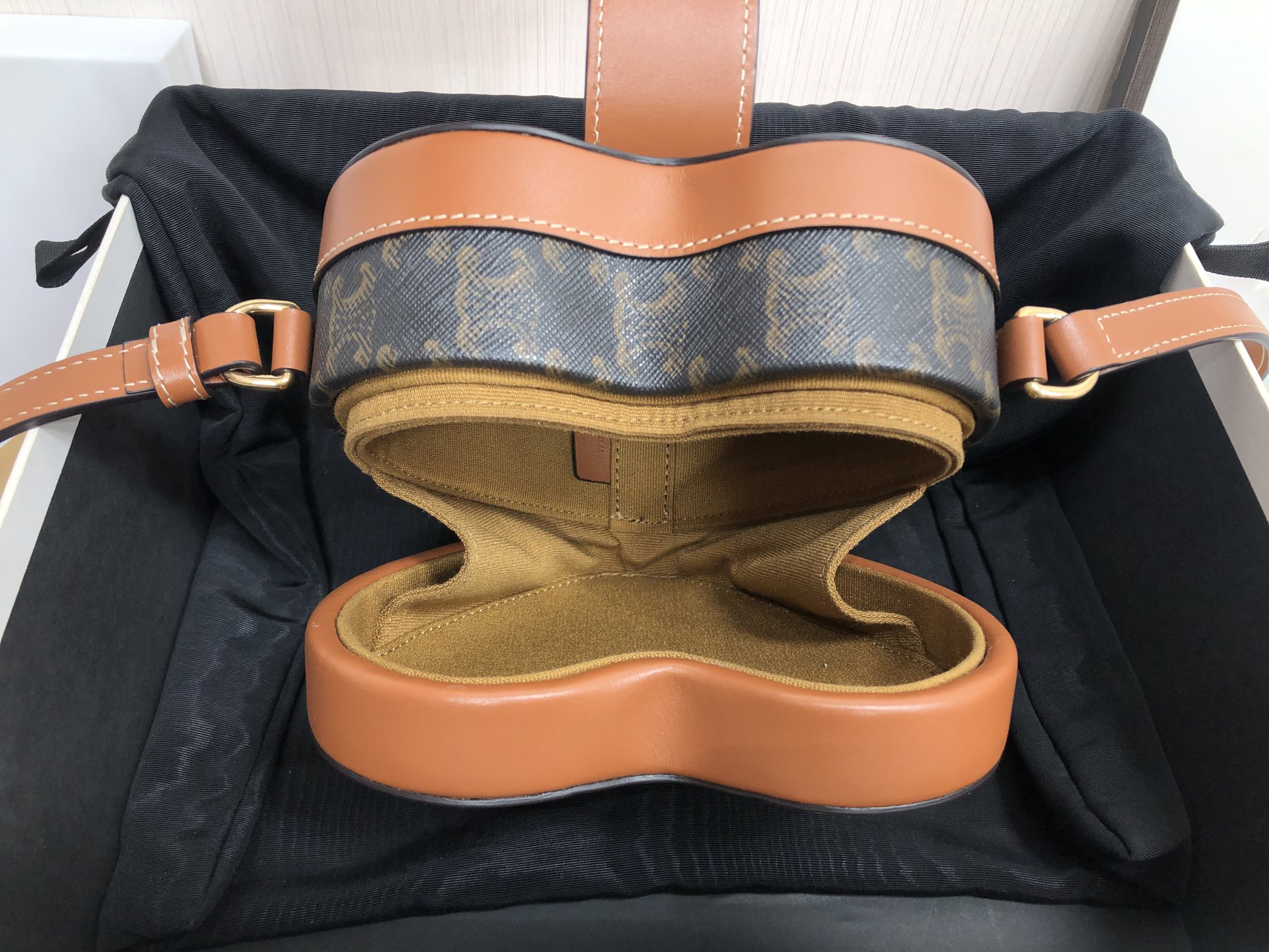 Celina Tambour Bag-15*12* 7CM