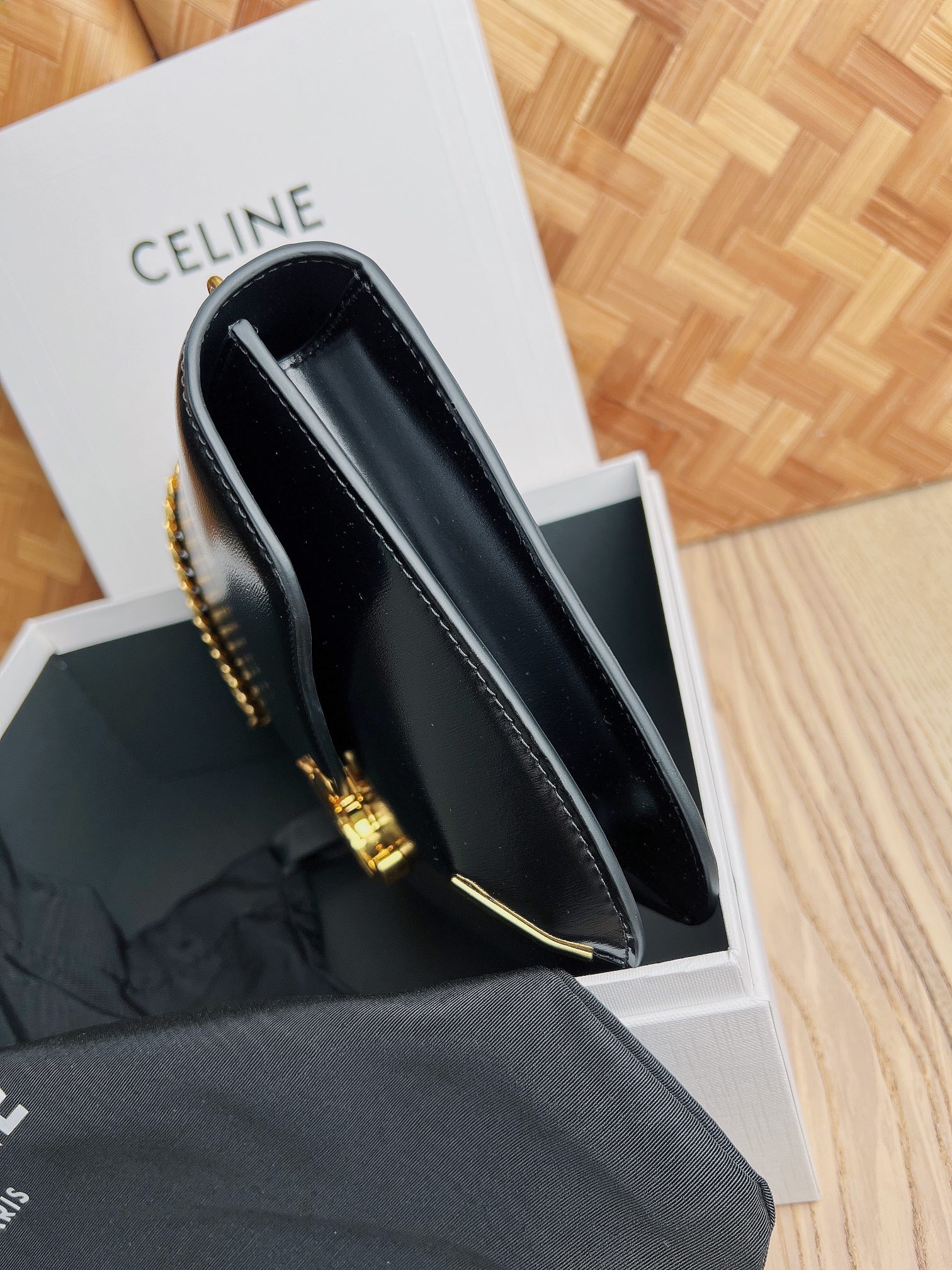 Celina Triomphe Chain square Bag-24.5*17*4CM