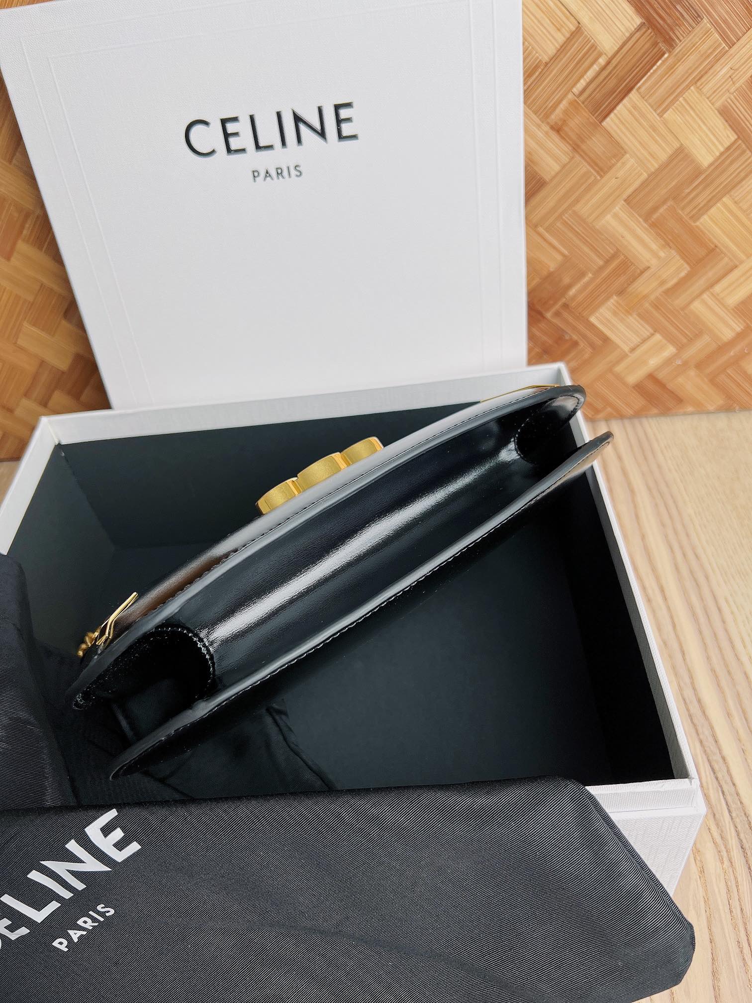 Celina Triomphe Chain square Bag-24.5*17*4CM