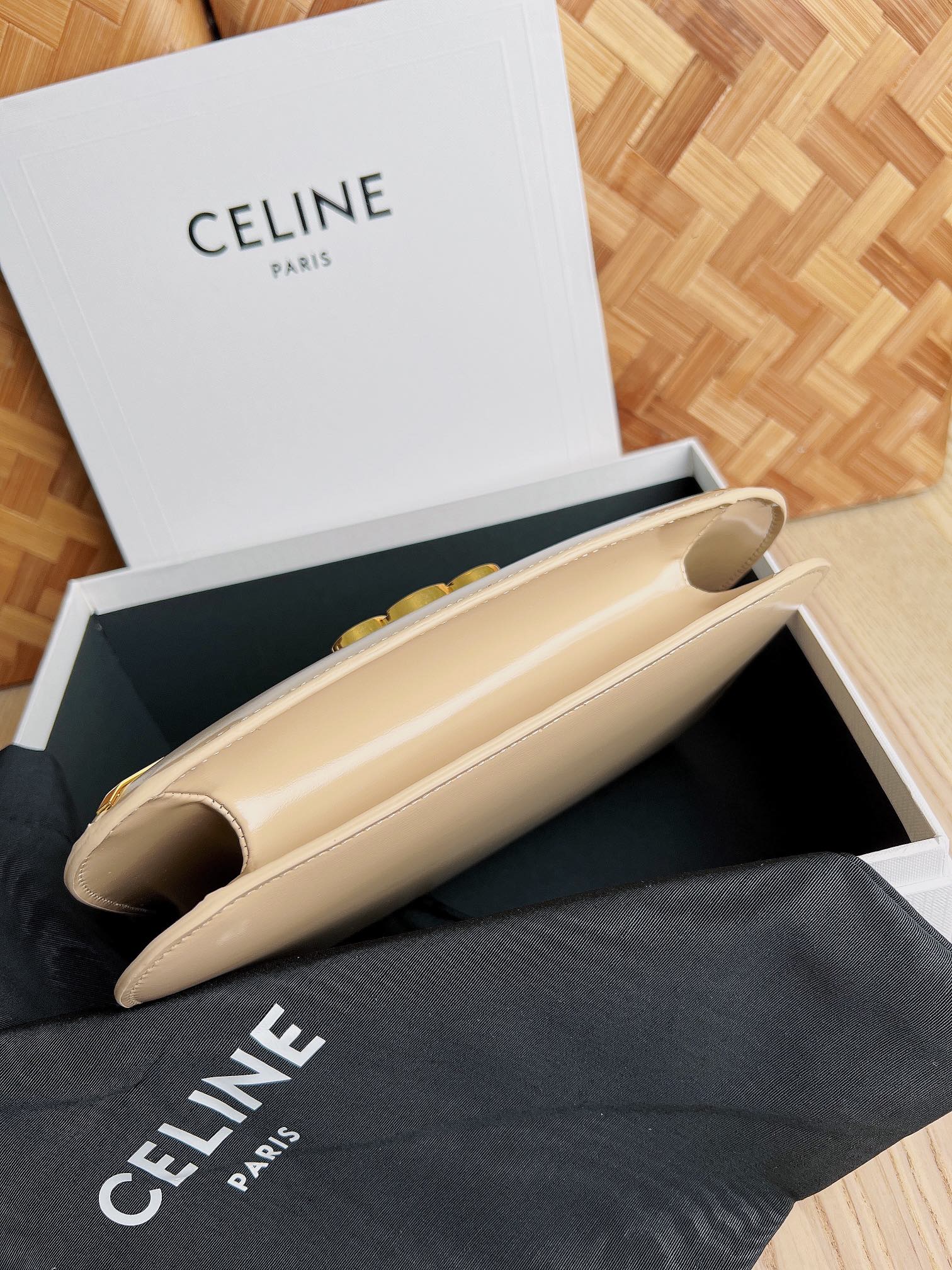 Celina Triomphe Chain square Bag-24.5*17*4CM