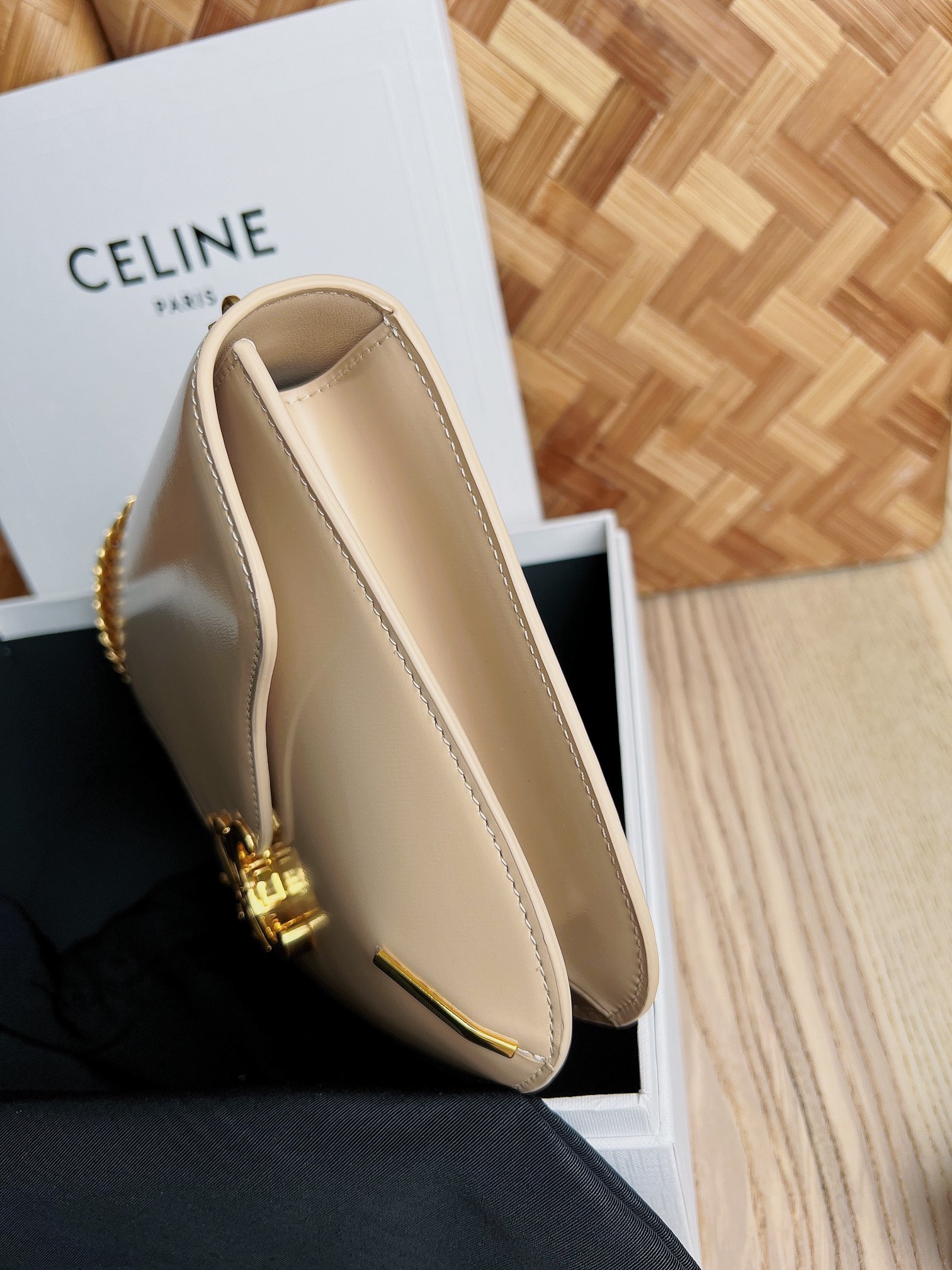 Celina Triomphe Chain square Bag-24.5*17*4CM