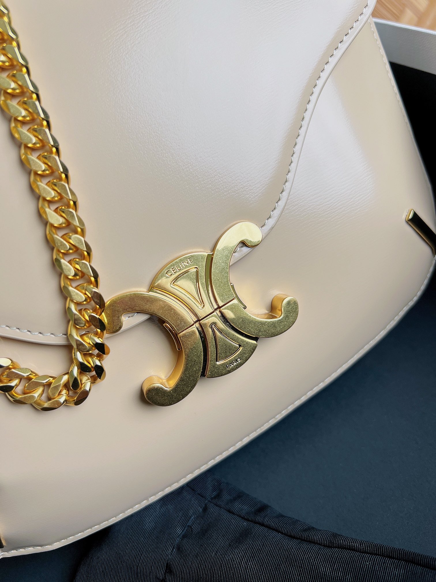 Celina Triomphe Chain square Bag-24.5*17*4CM