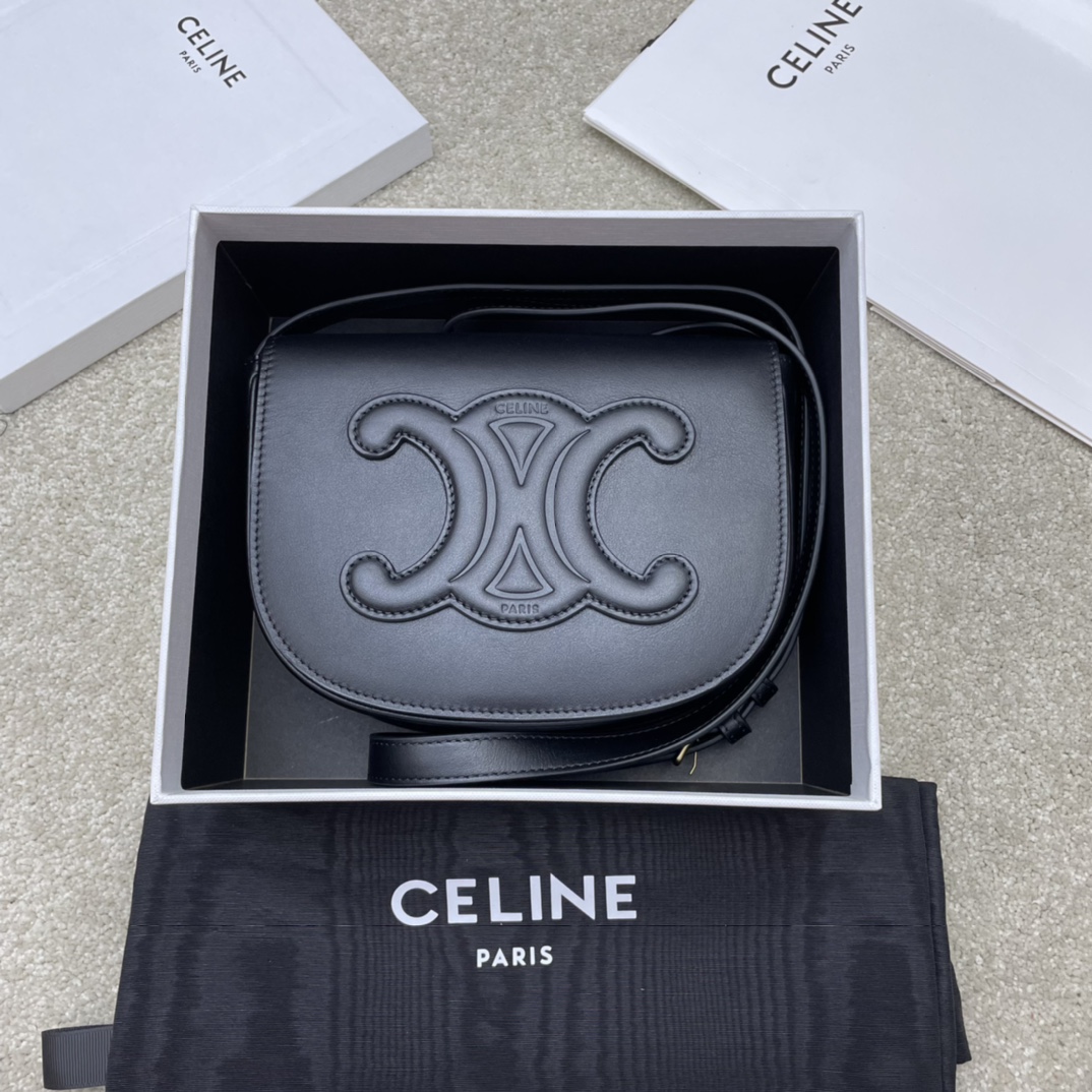 Celina Folco Cuir Triomphe Bag-18.5*15*7CM