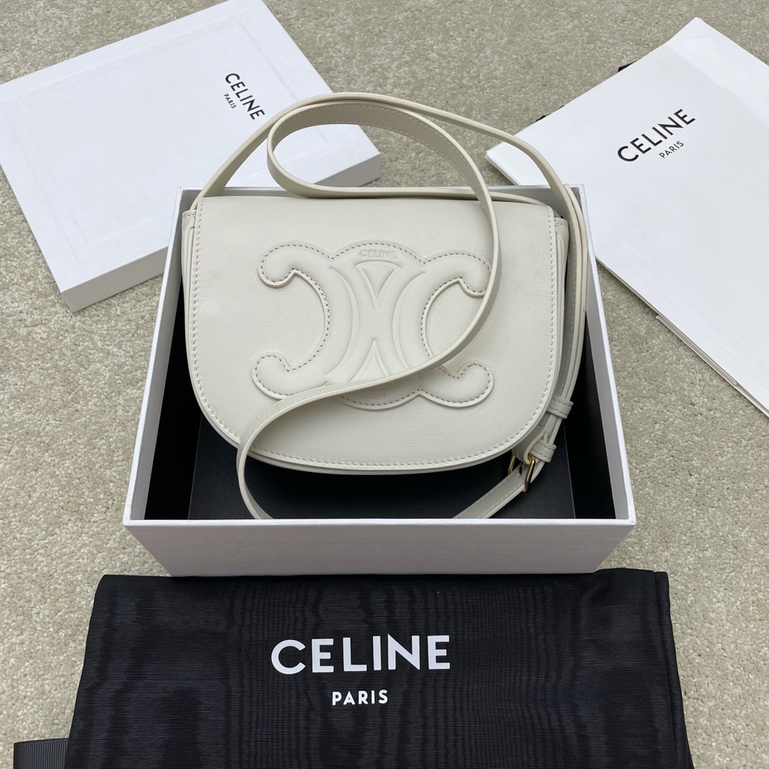 Celina Folco Cuir Triomphe Bag-18.5*15*7CM