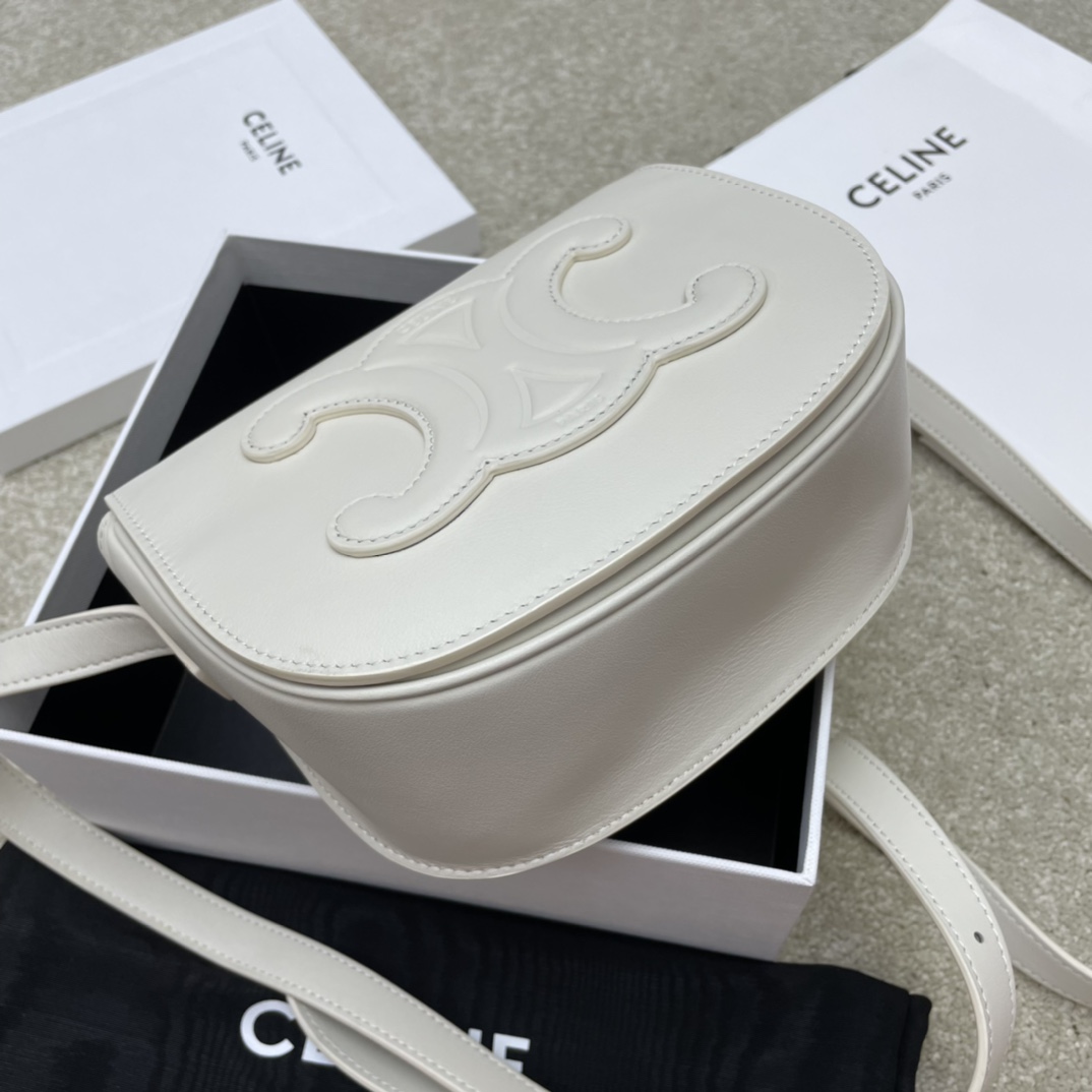 Celina Folco Cuir Triomphe Bag-18.5*15*7CM