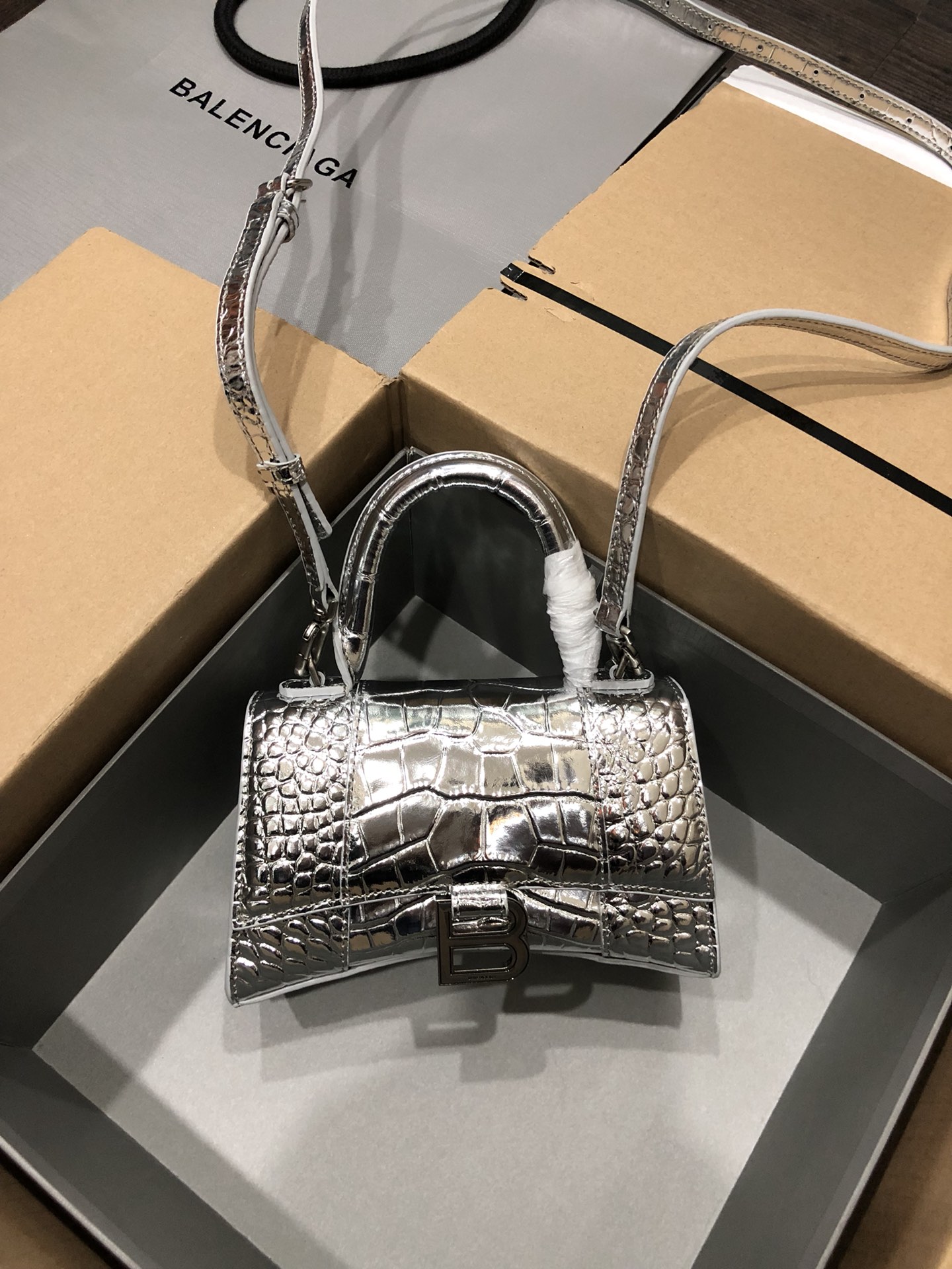 Balenciaga Small Hourglass Bag-13*8*19CM