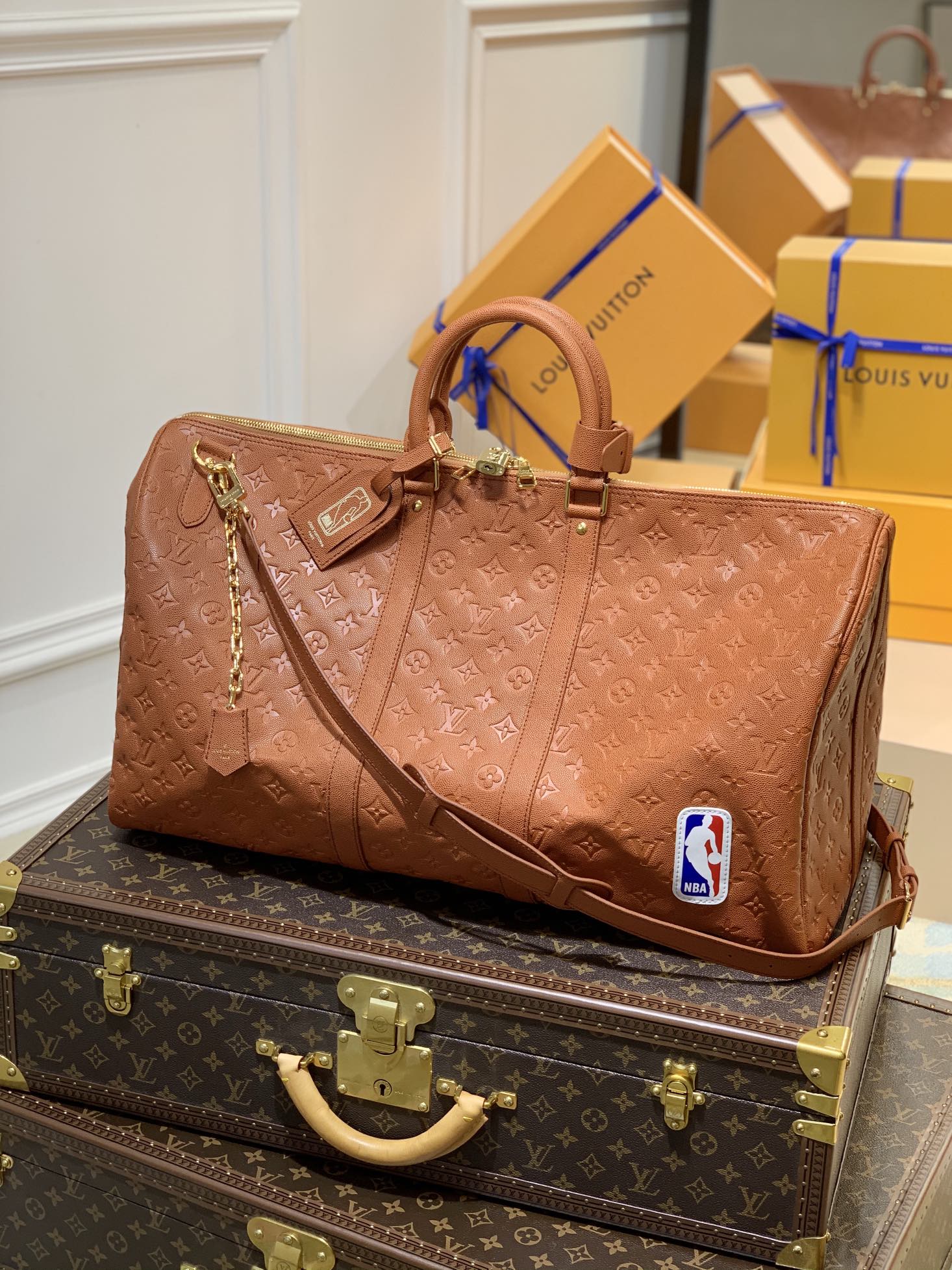Louis Vuitton xNBA SEASON 2 keepall-55*27*20CM